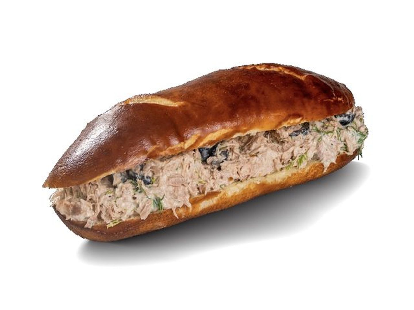 Pretzel Tuna Sandwich