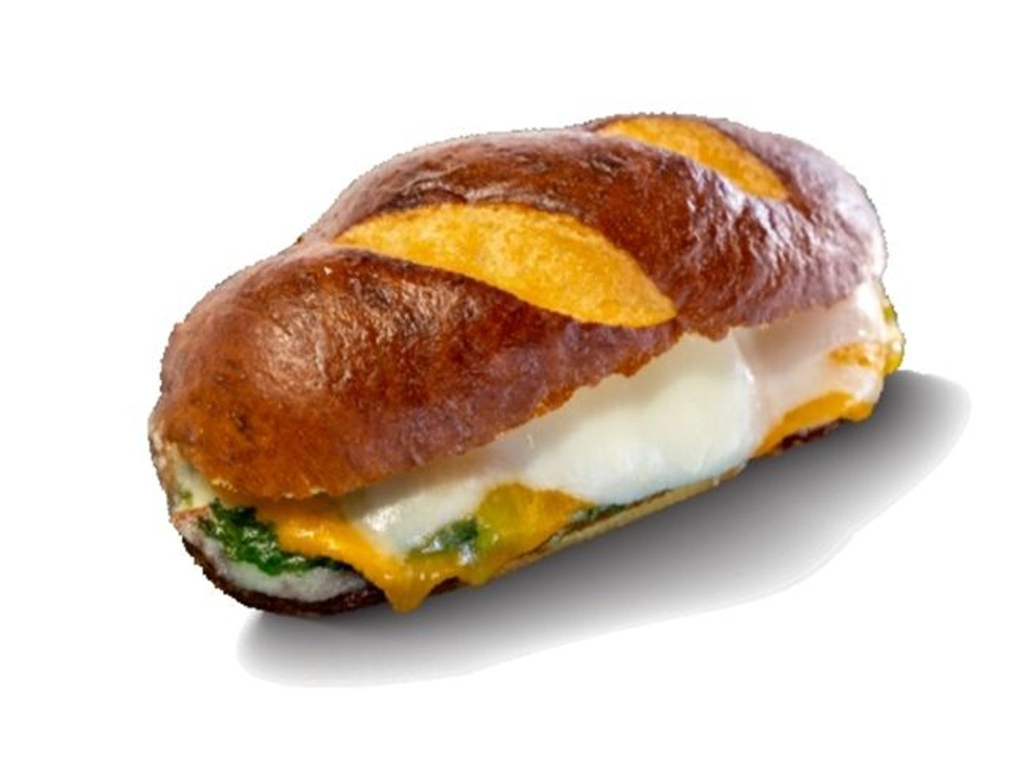 Four Cheeses Pretzel Sandwich