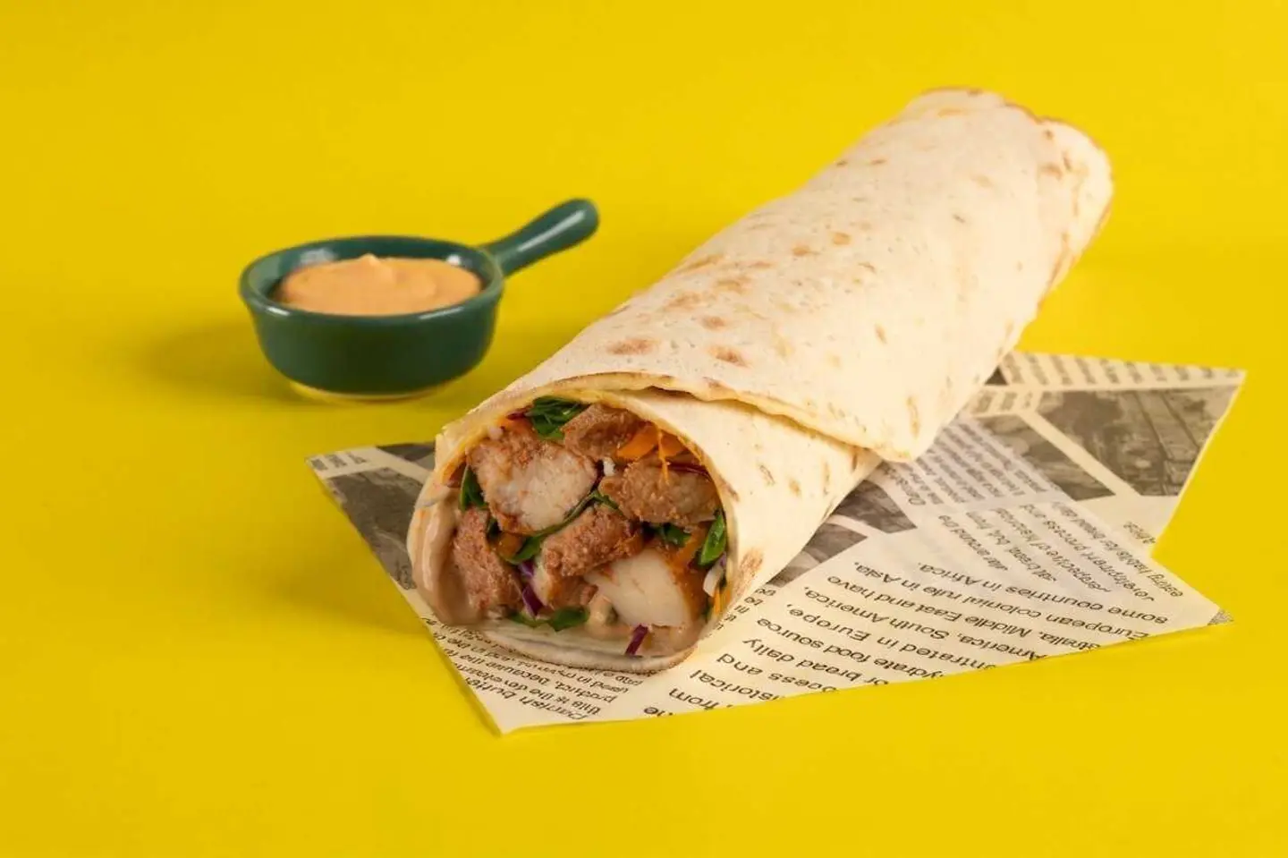 Bbq Chicken Wrap