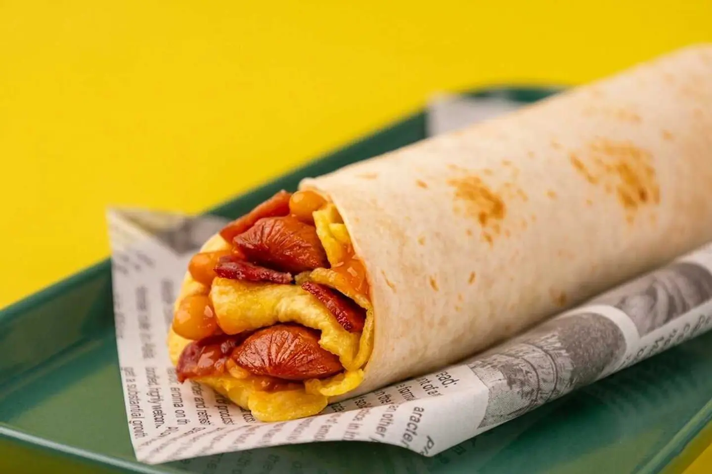 Full English Wrap