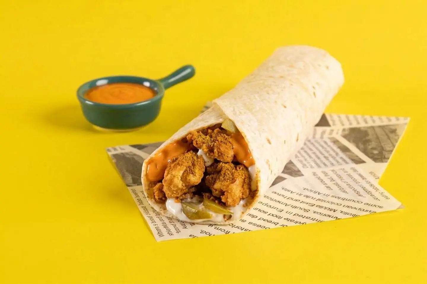 Spicy Chicken Wrap