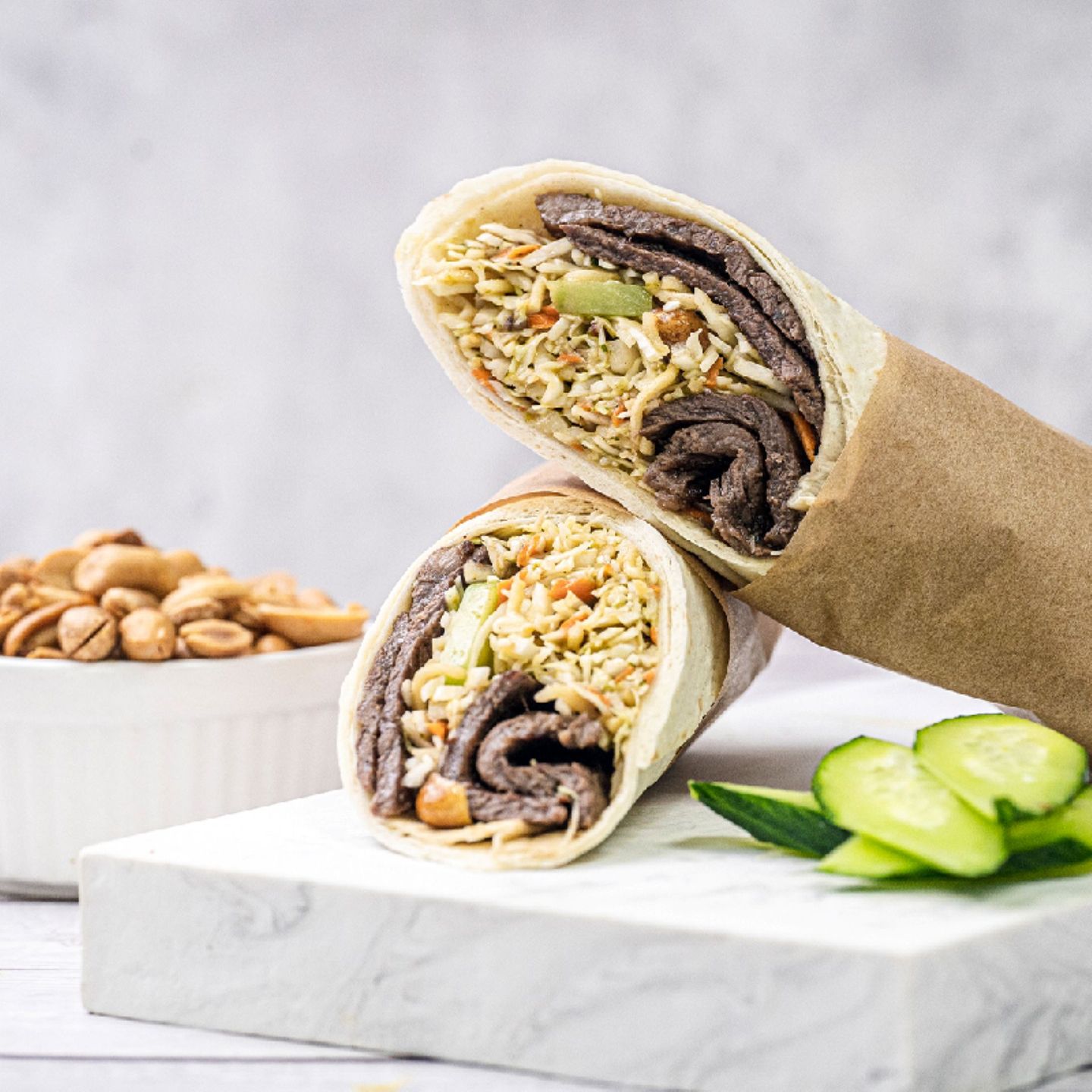 Asian Steak Wrap