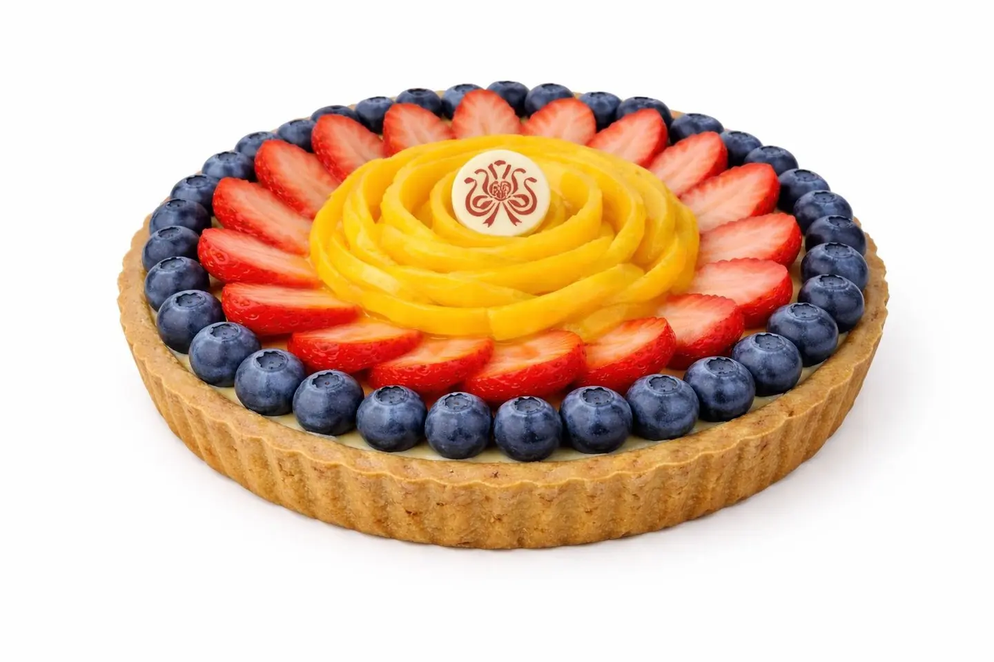 تارت فواكه وسط