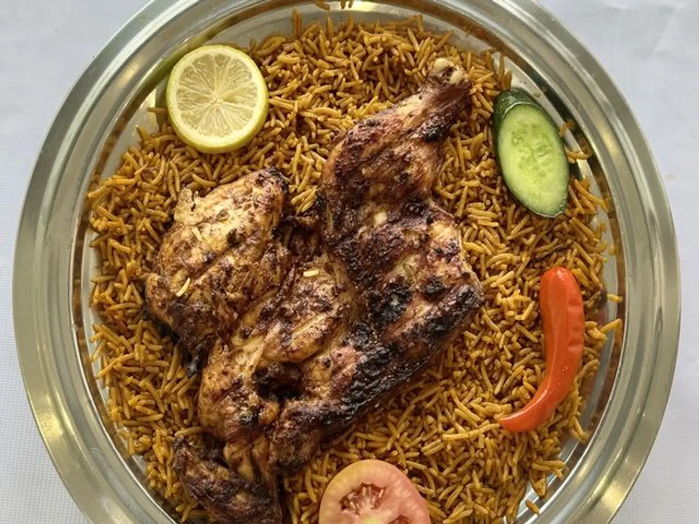 One Charcoal Chicken Cabbli Rice