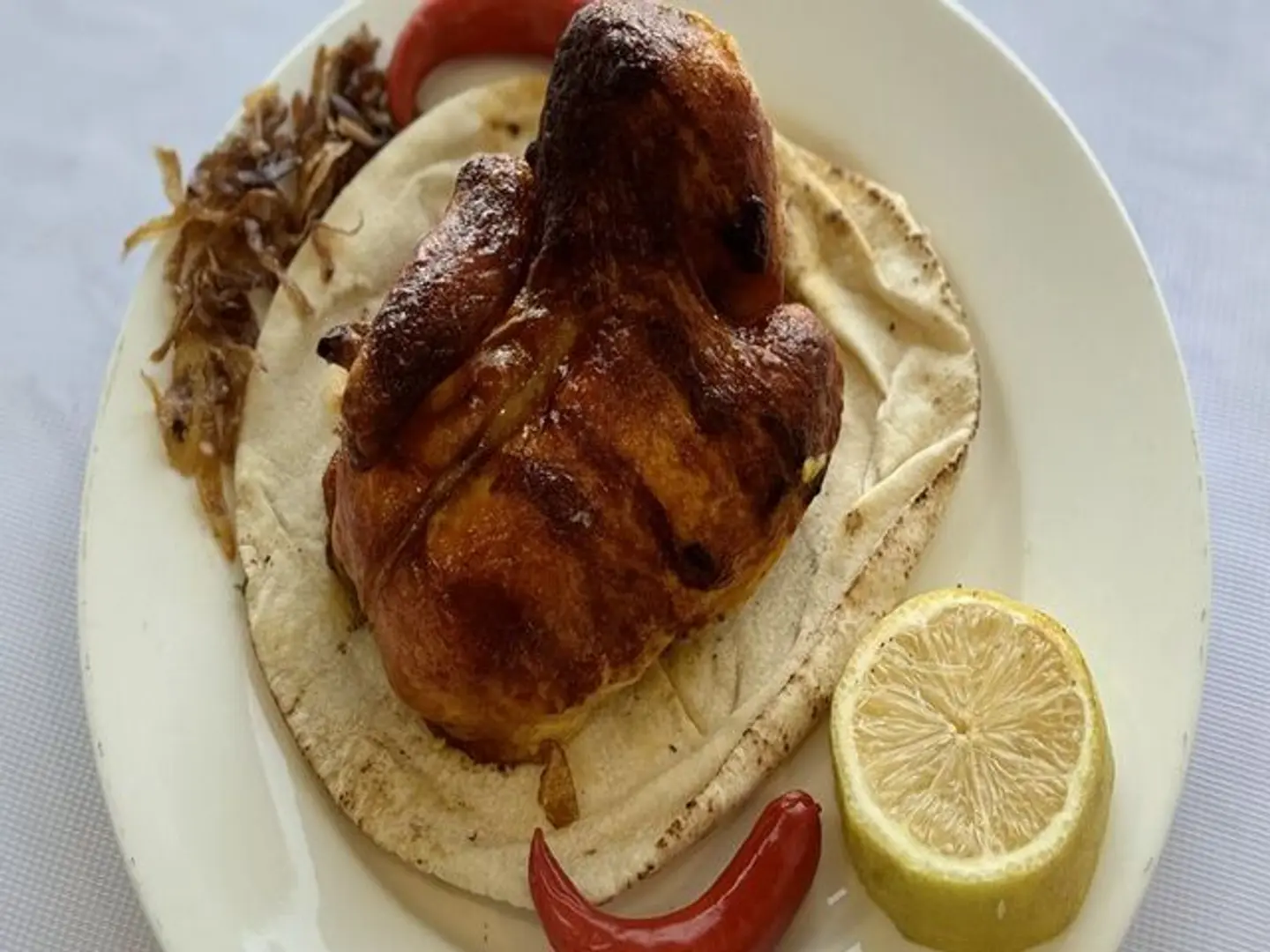 One Piece Of Plain Grilled Chicken