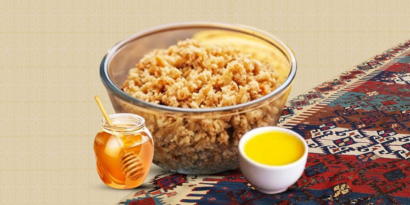 Masoub With Honey And Ghee