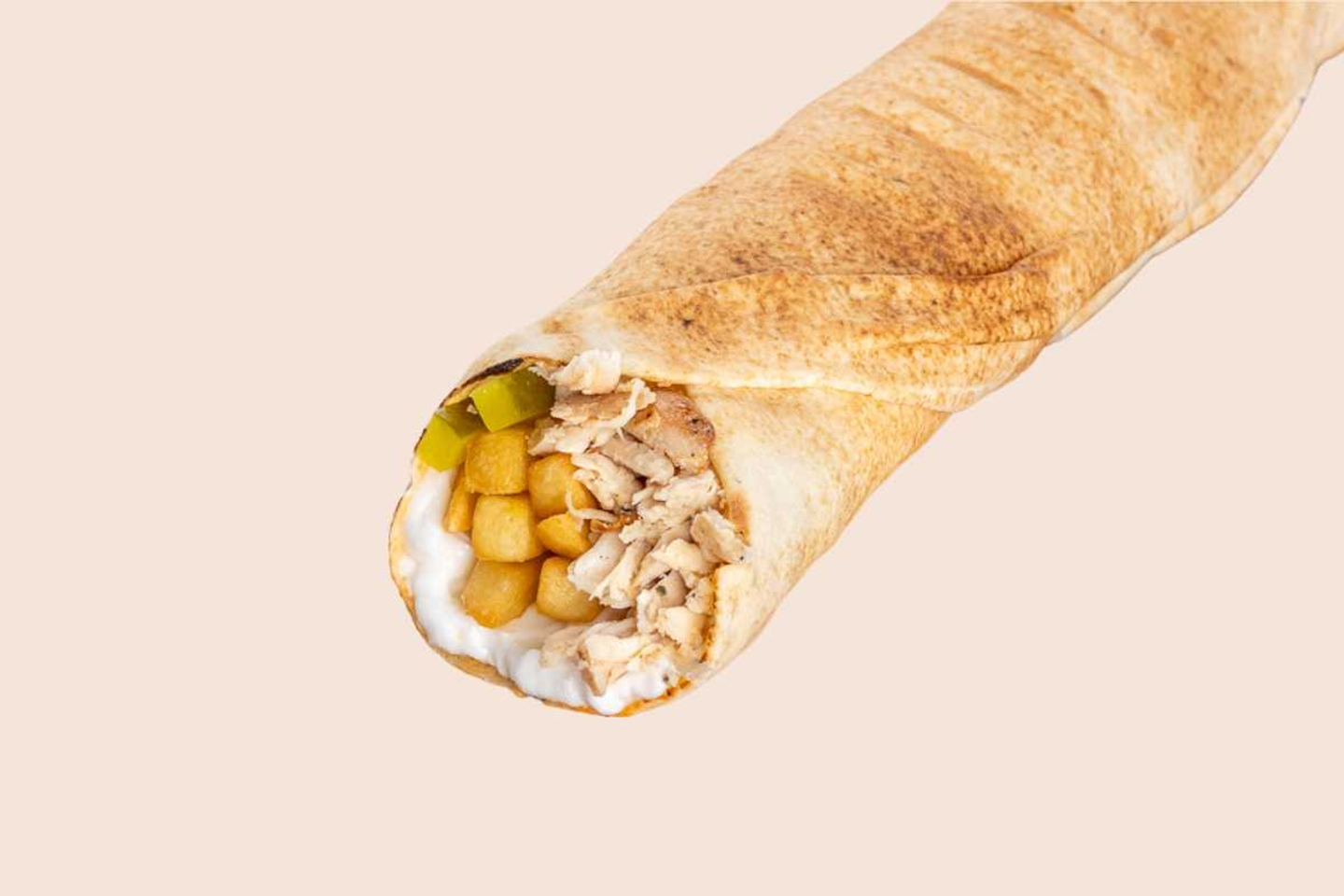 ساندويتش دجاج مسحب