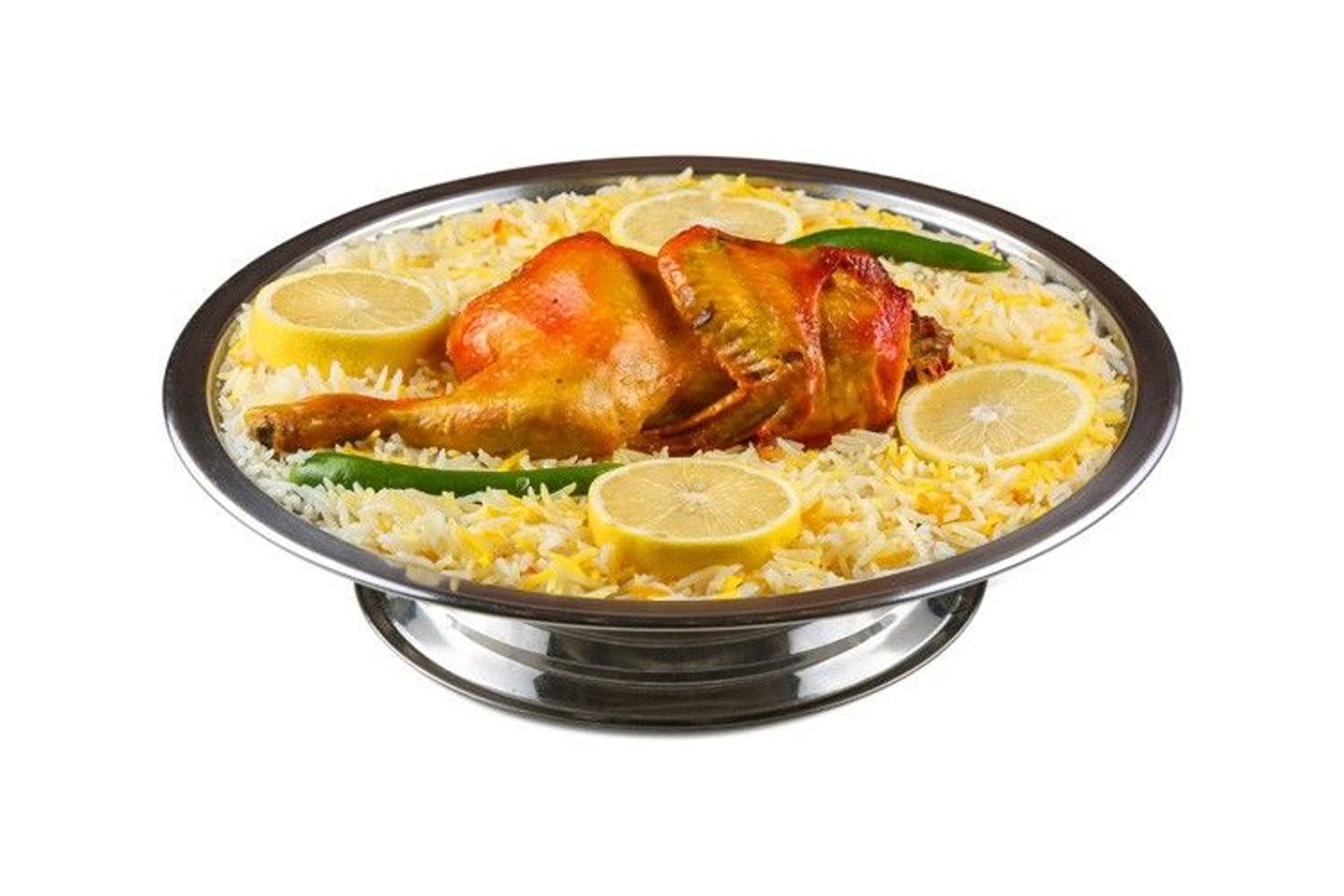 نص دجاج مندي