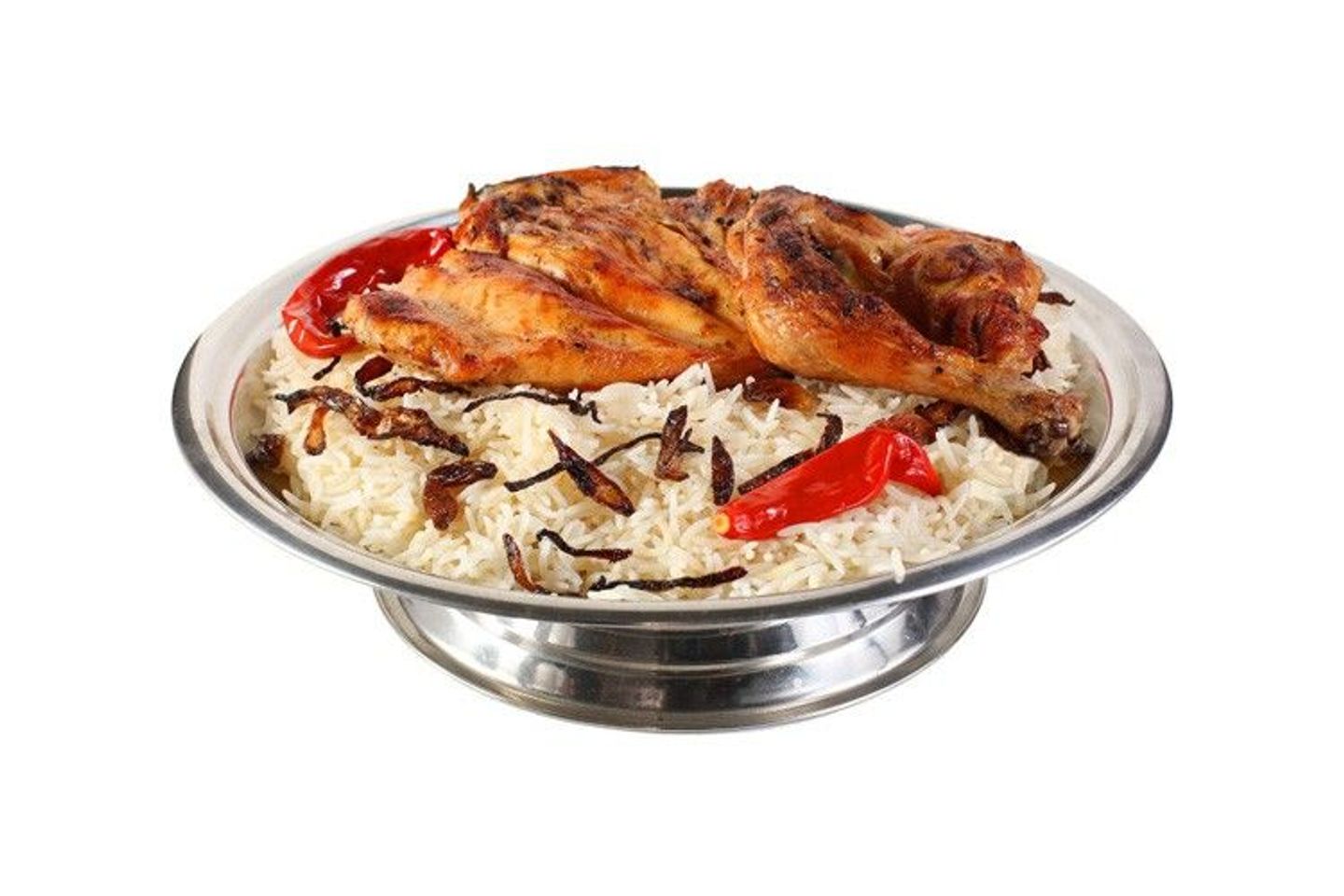 نص دجاج مظبي