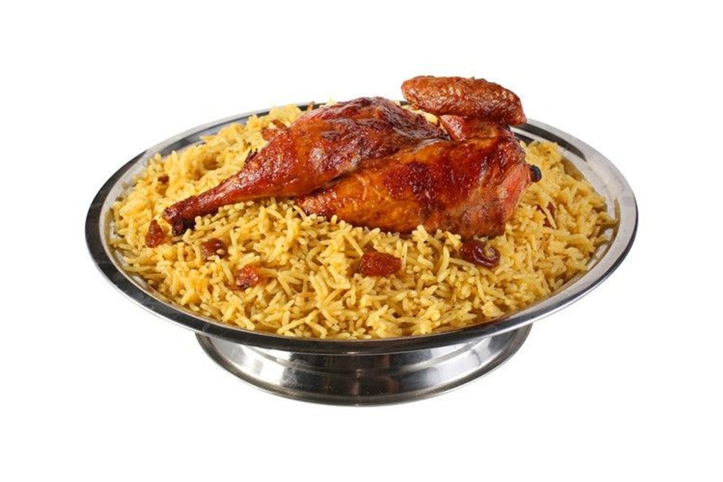 نص دجاج شواية