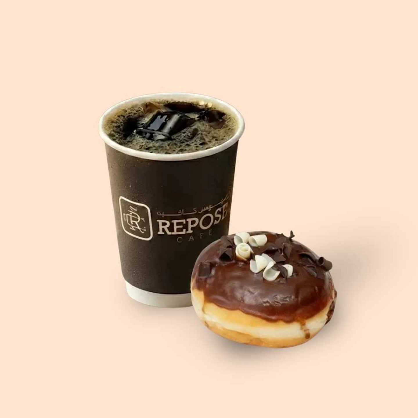 Coffee Of The Day With Donut Hazelnut