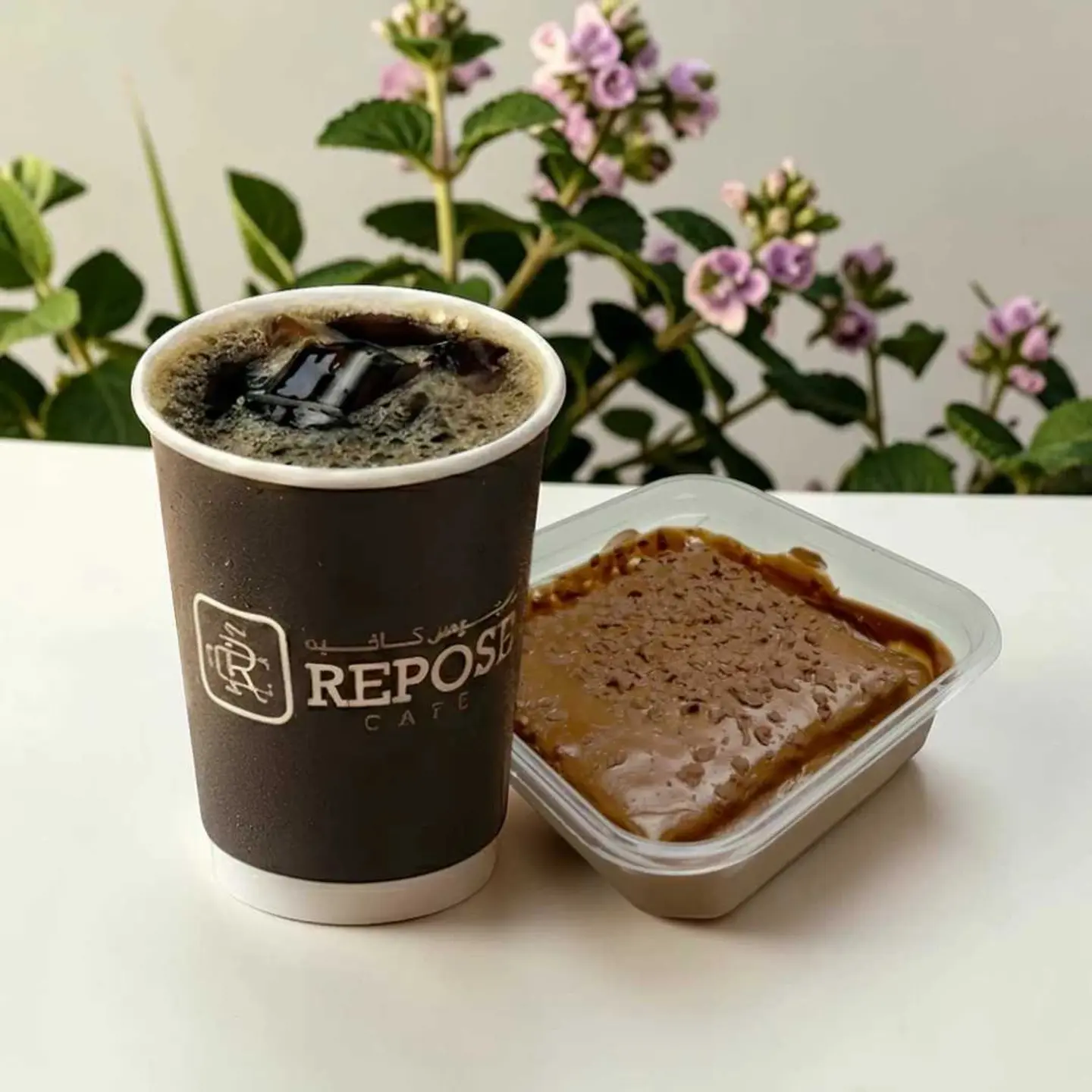 قهوة اليوم مع كعكة نوتيلا