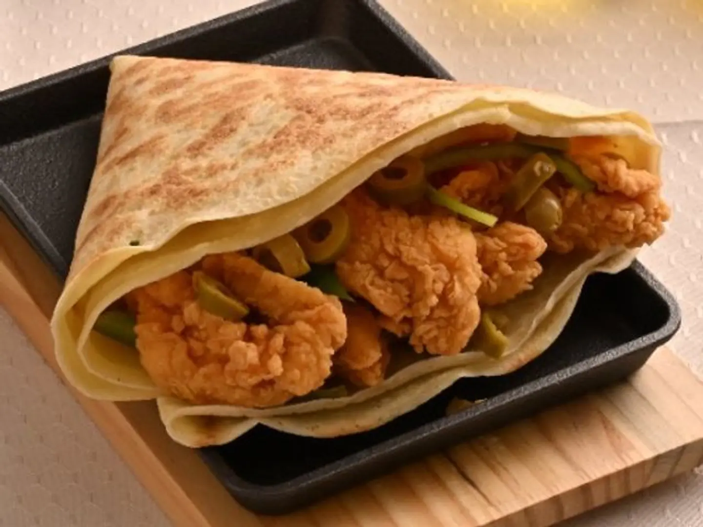 Chicken Strips Crepe