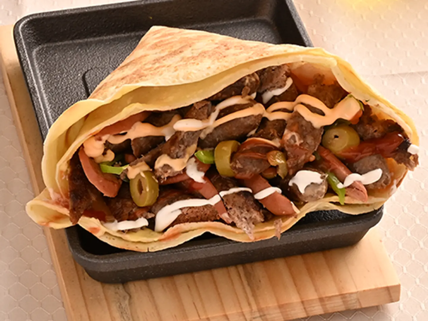 Mixed Meat Crepe