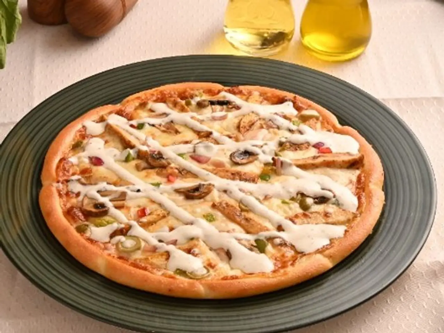 Chicken Ranch Pizza