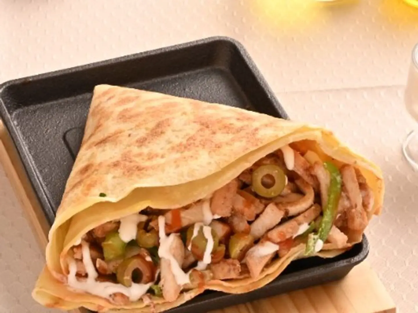 Chicken Fajita Crepe