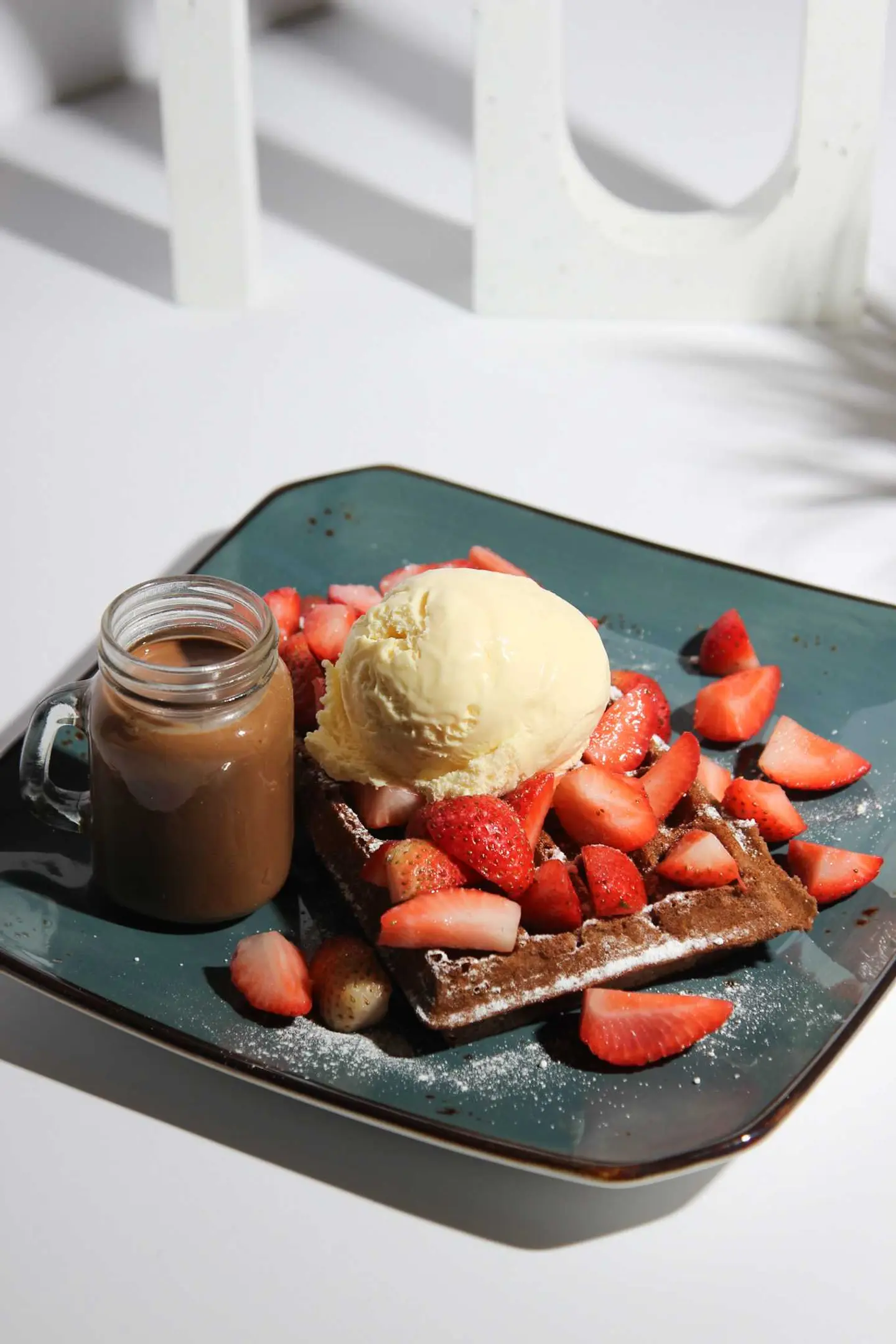 Berry Waffle