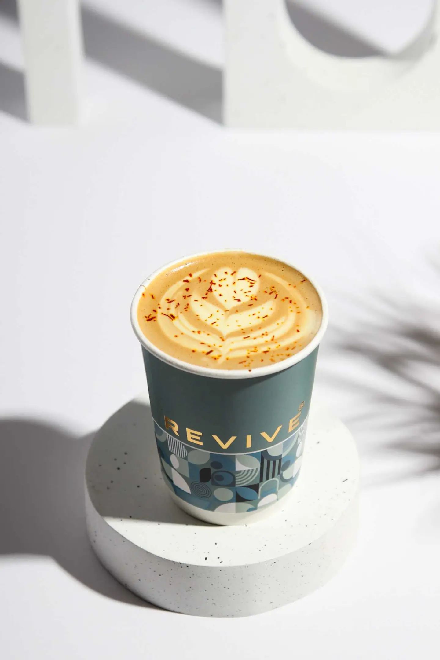 Hot Saffron Latte