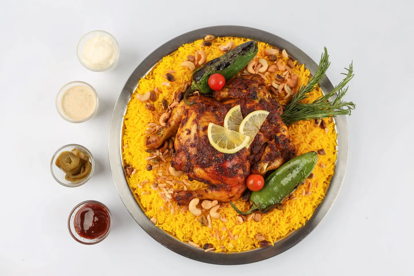 دجاج شواية مع رز