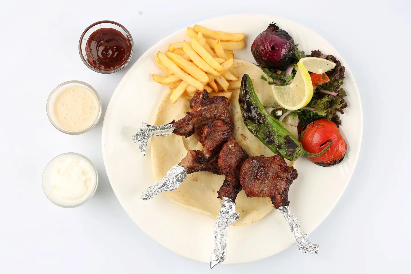 R Riesh Meat One Portion Four Pcs