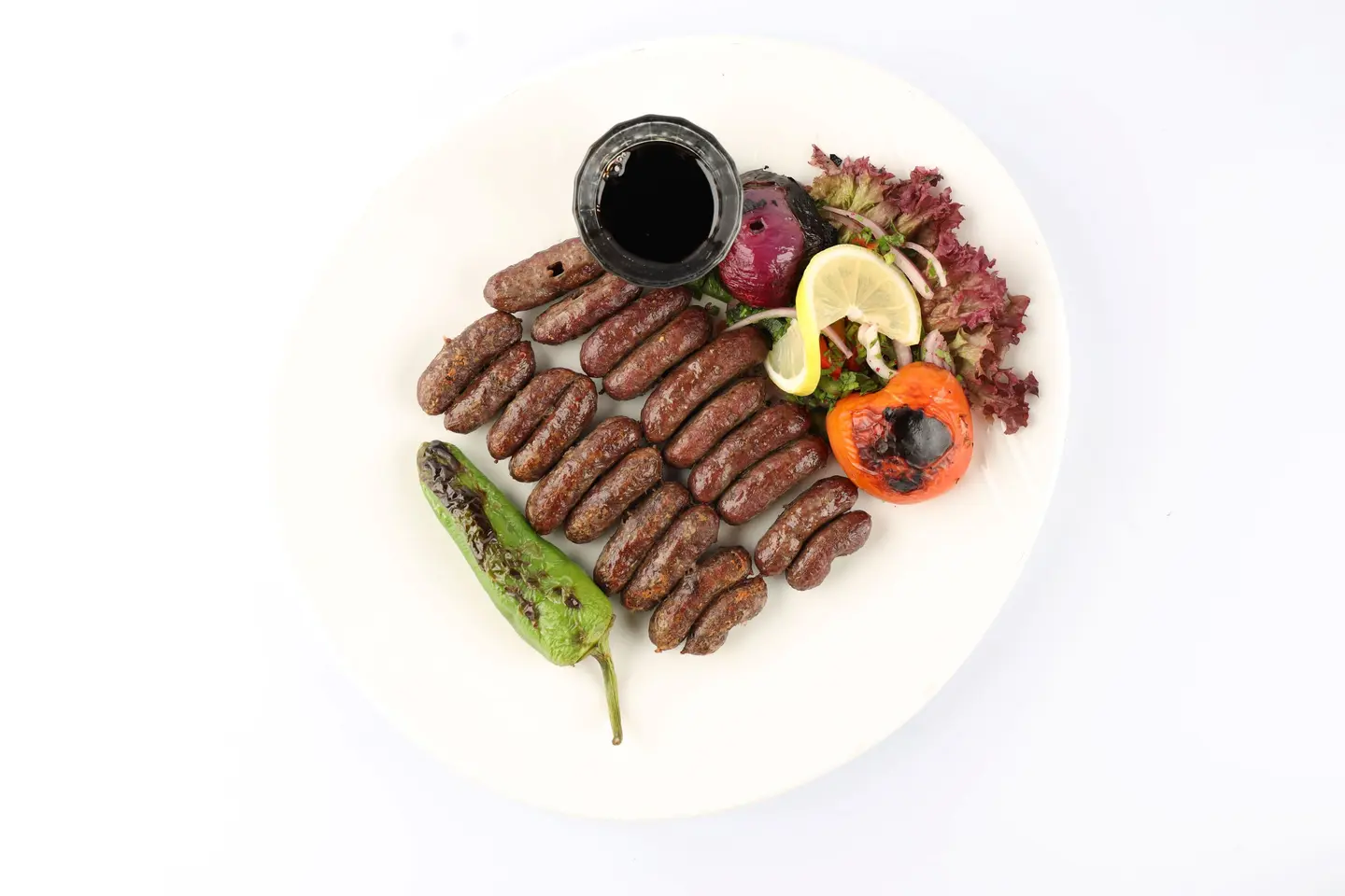 R Sausage With Pomegranate Molasses