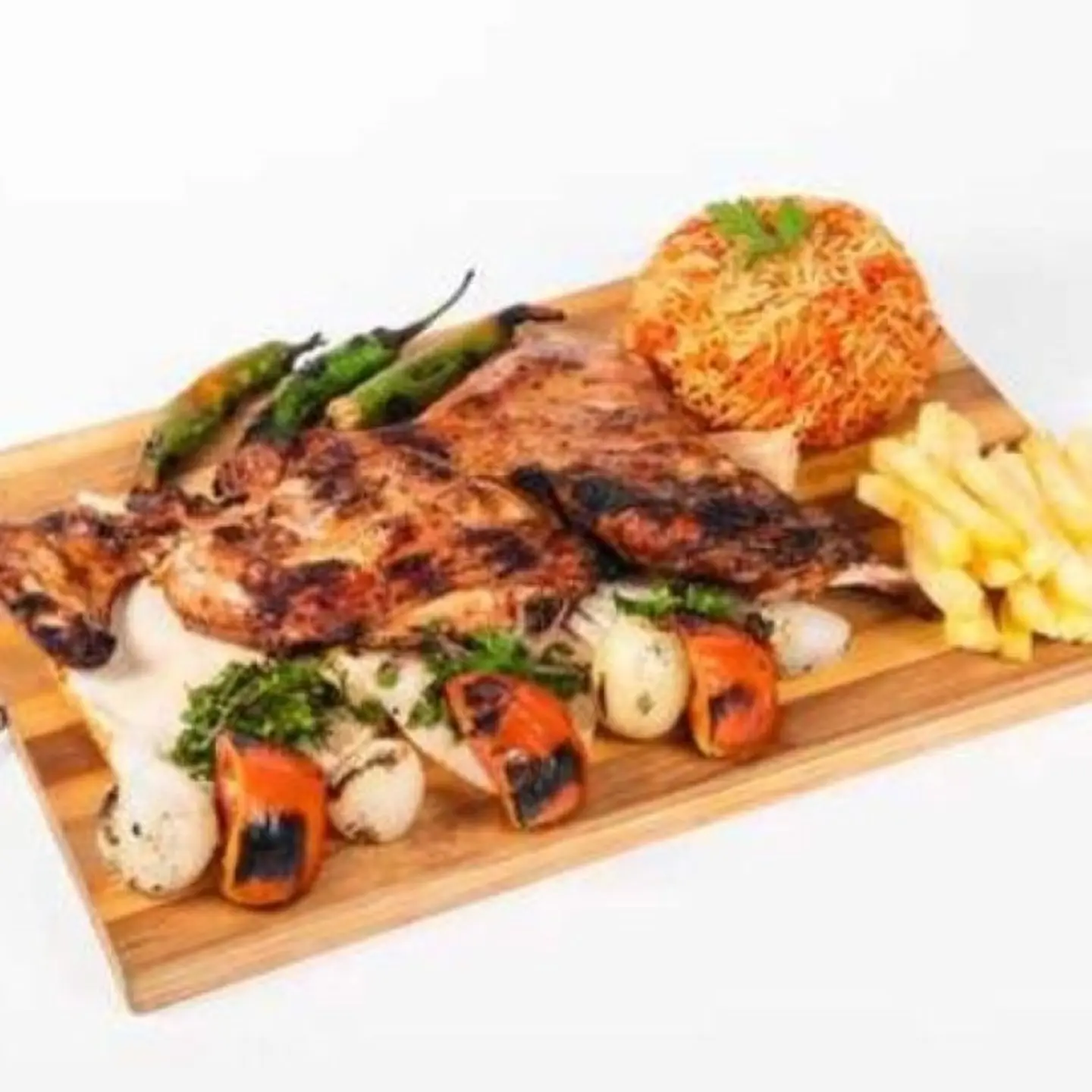 دجاج مشوي على الفحم فريش