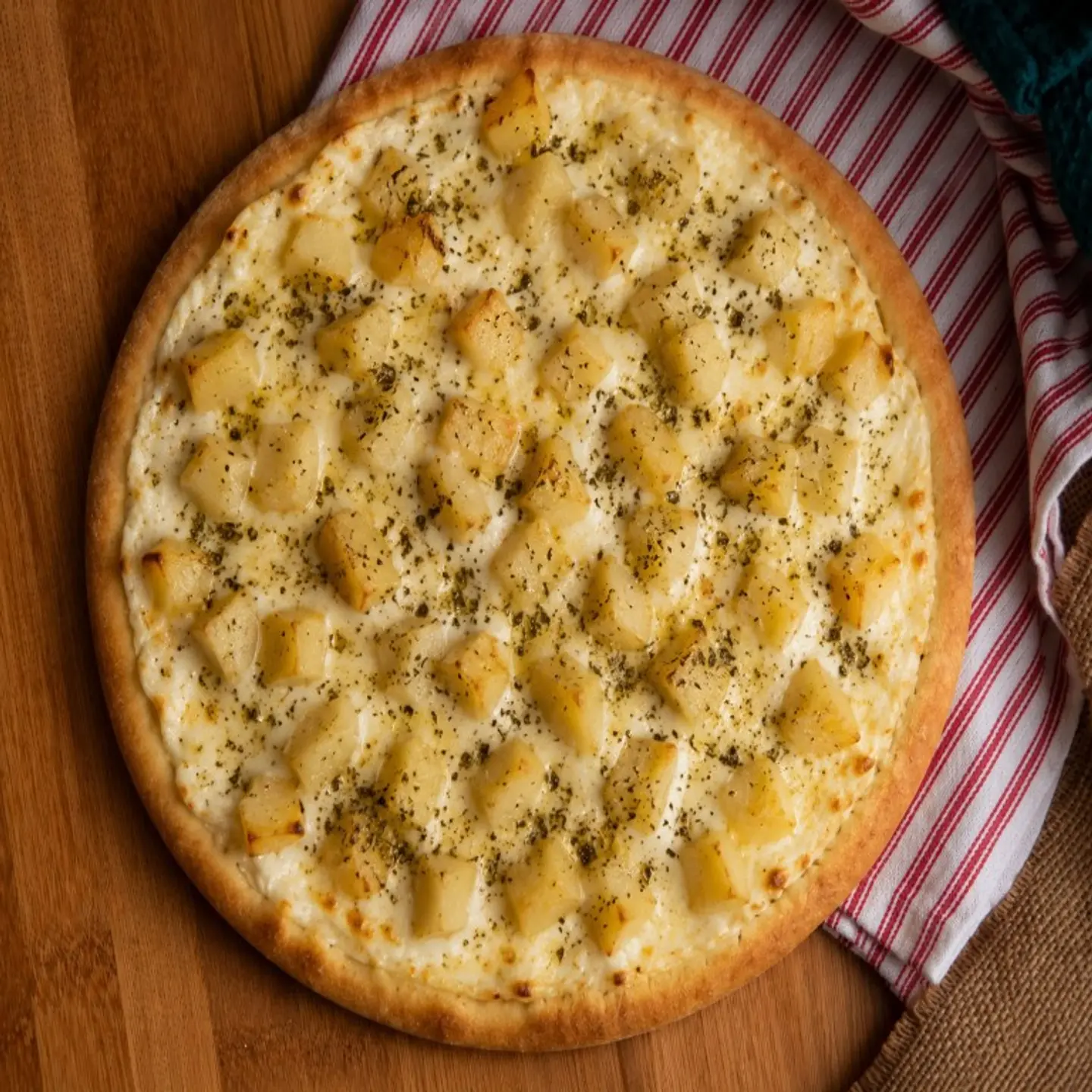 Cheese Potato Manakish