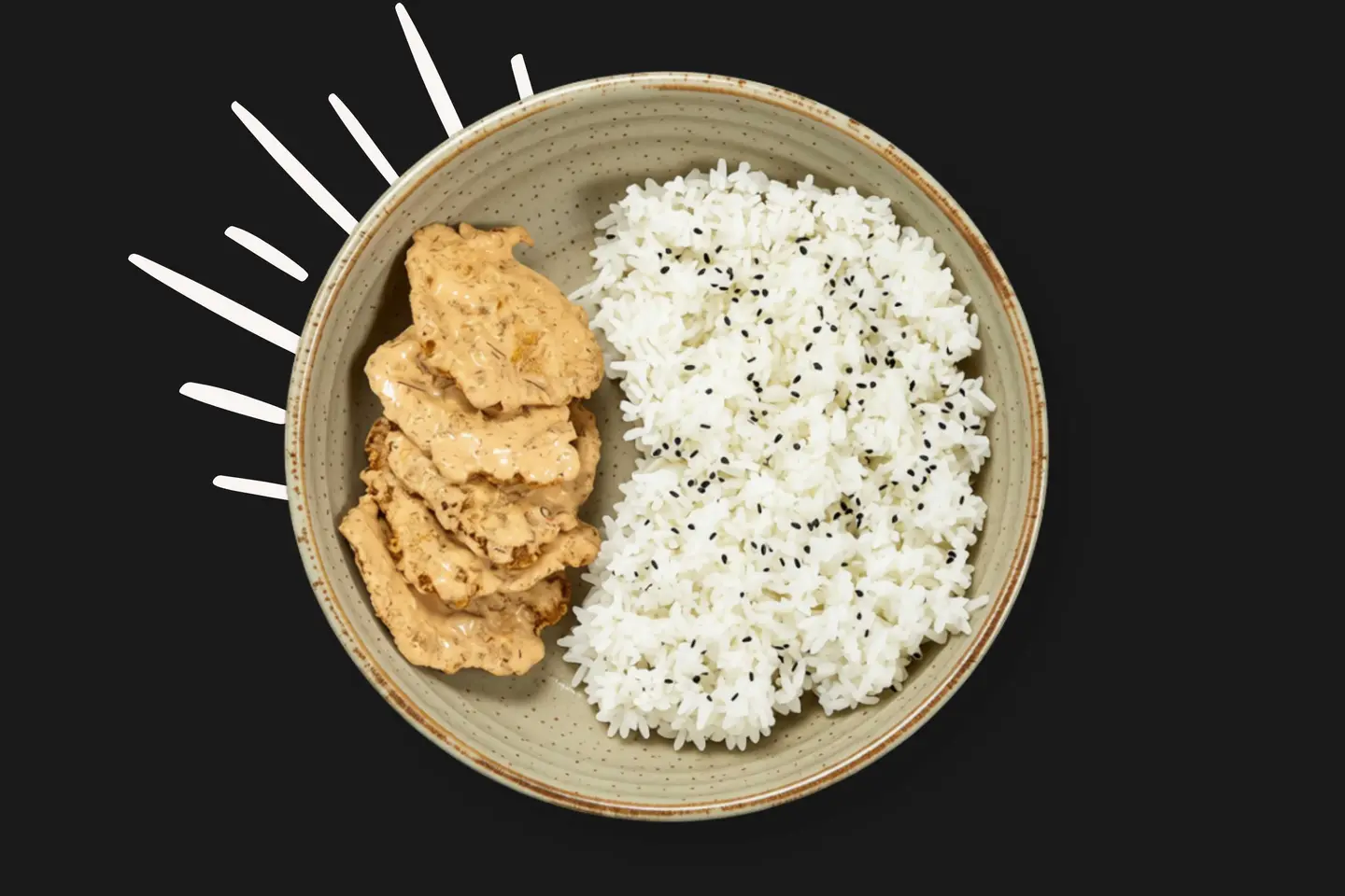 Dynamite Chicken With Rice