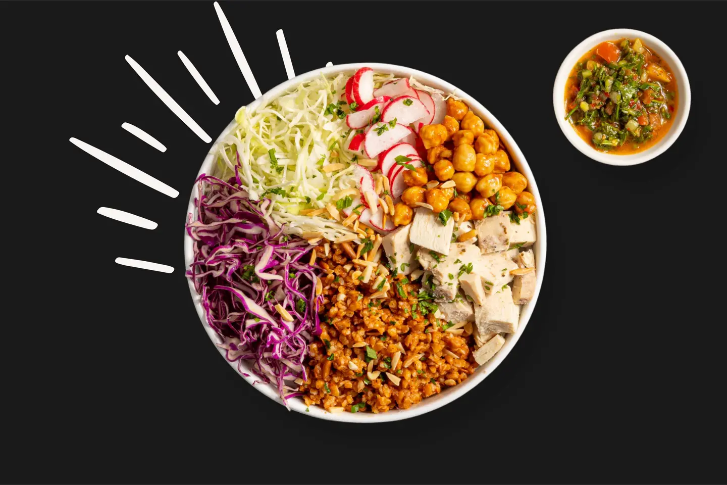 Chicken Bulgur Bowl