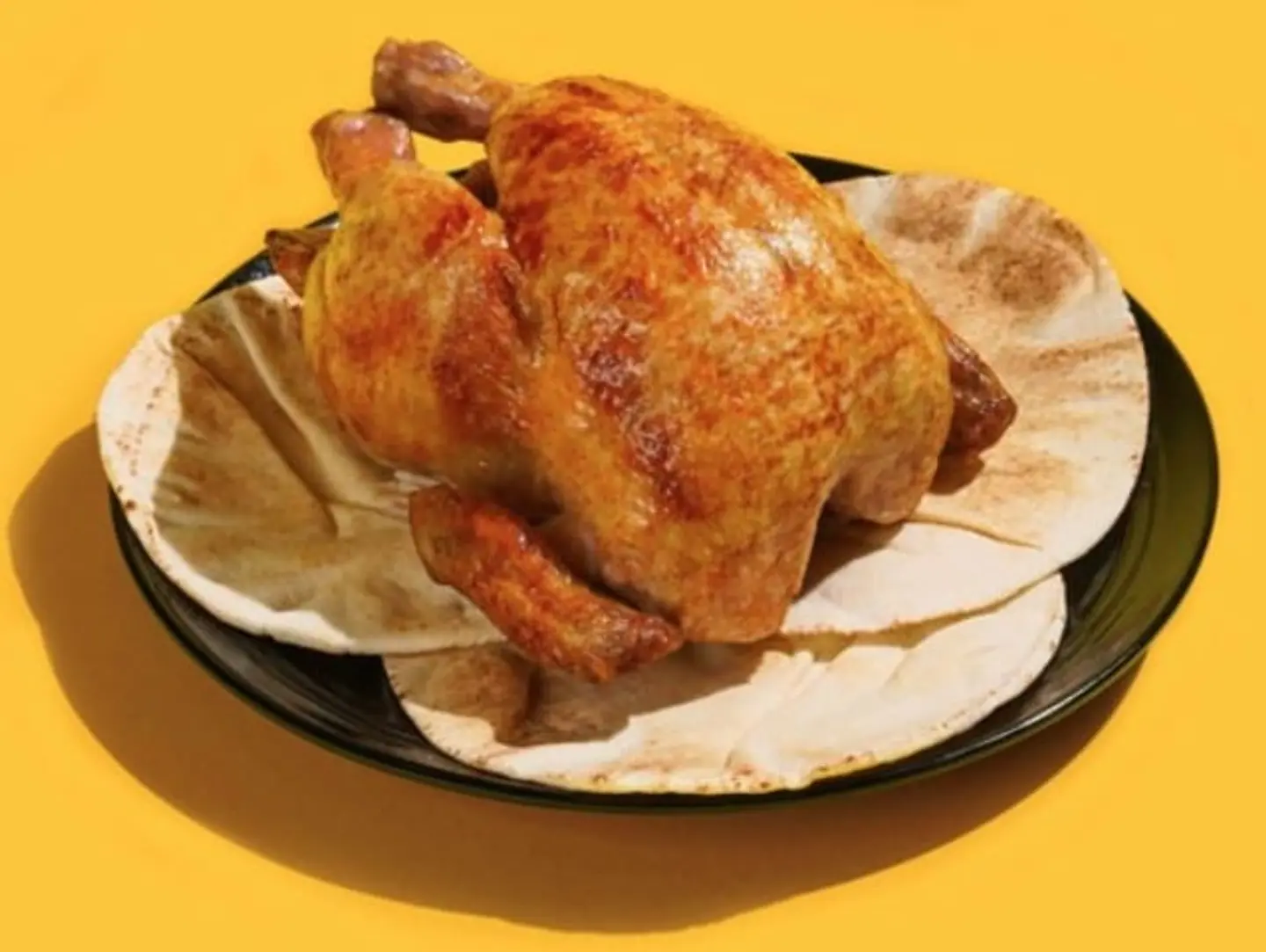 حبة دجاج شواية بدون رز