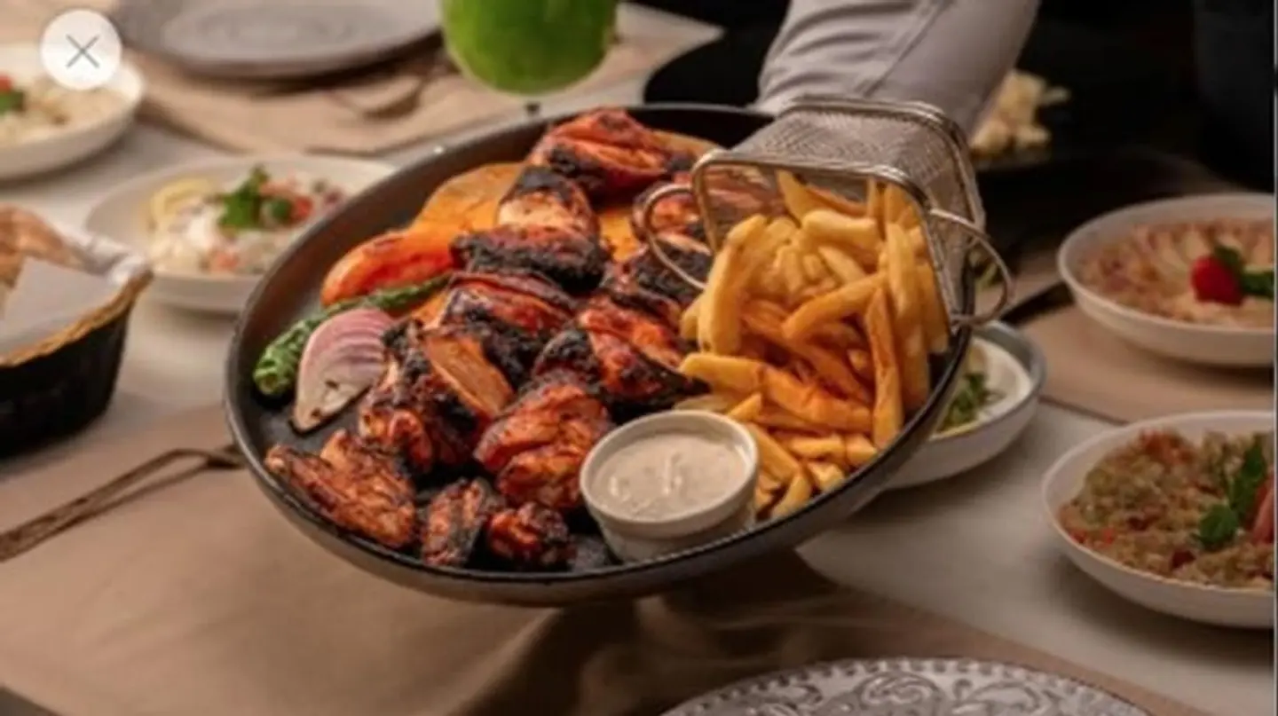 أوصال دجاج بالعظم 2 سيخ