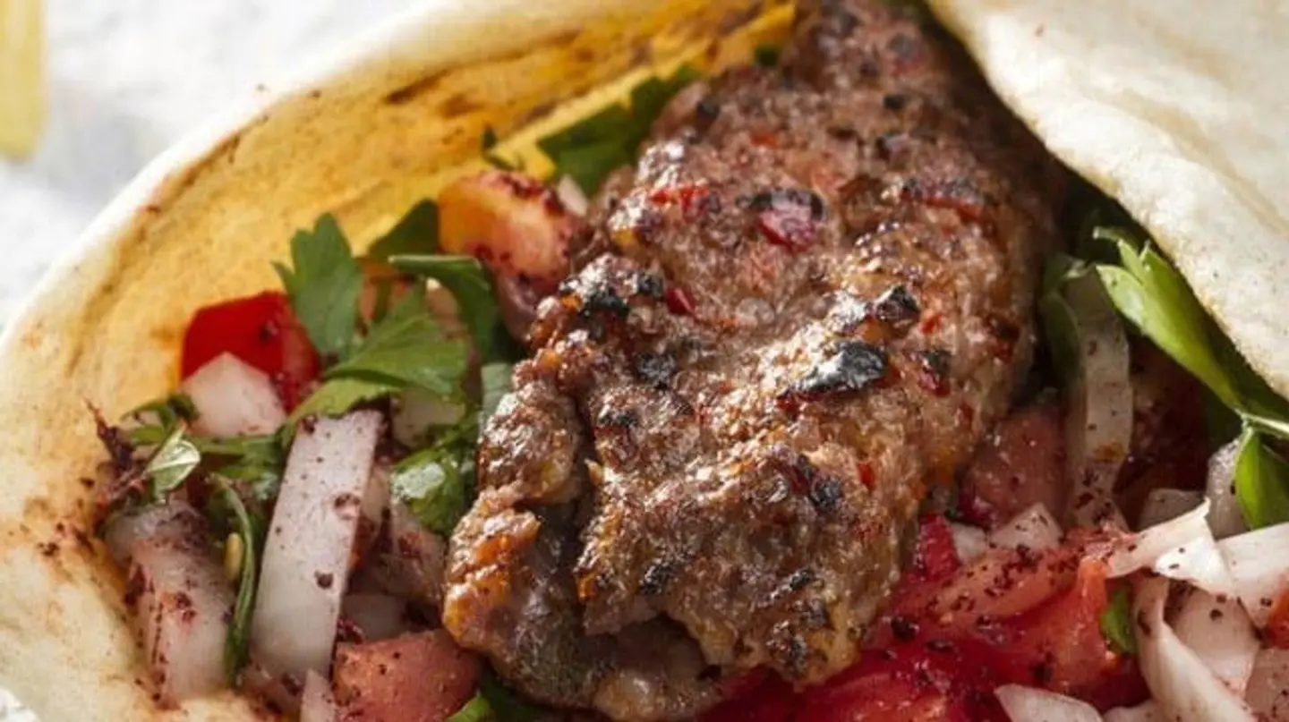 Meat Kebab Sandwich
