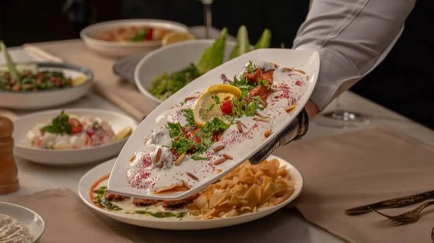 Eggplant Fatteh