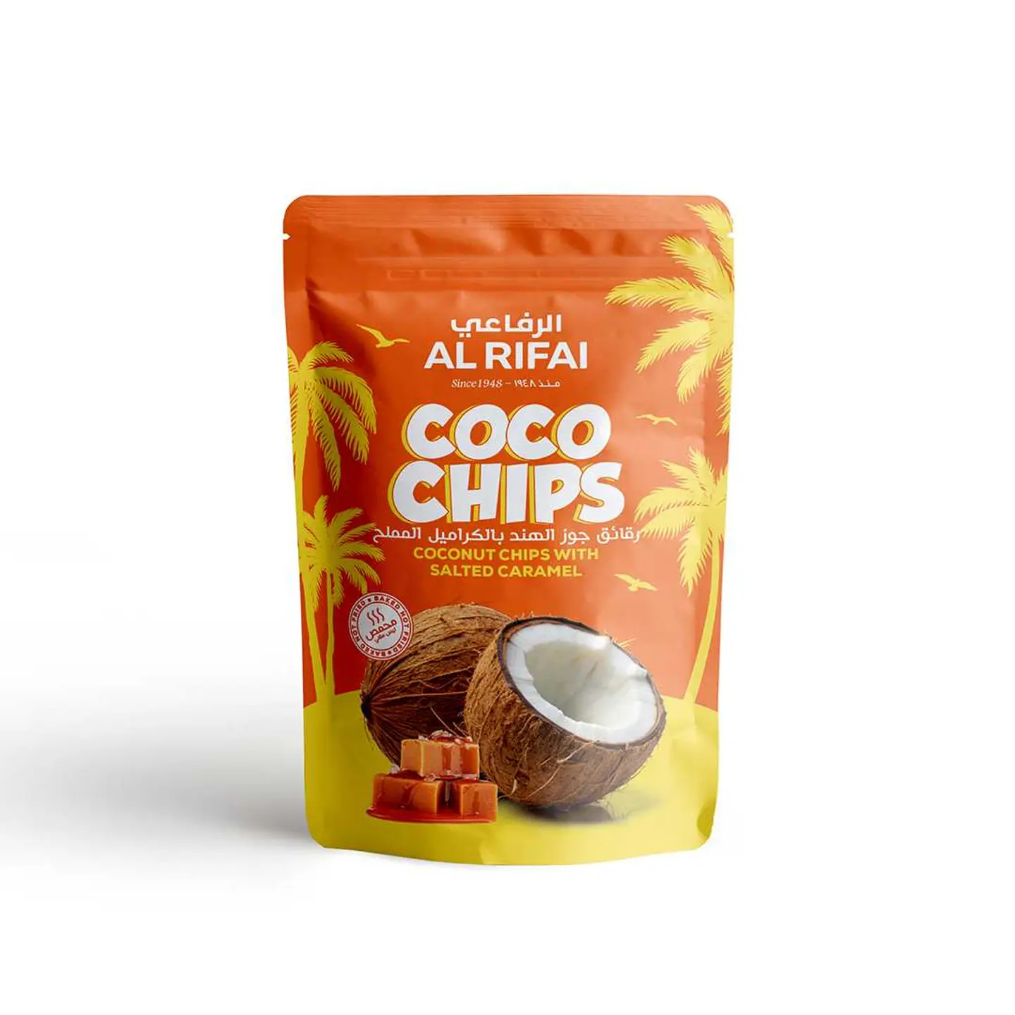 رقائق جوز الهند بالكراميل 40 جرام