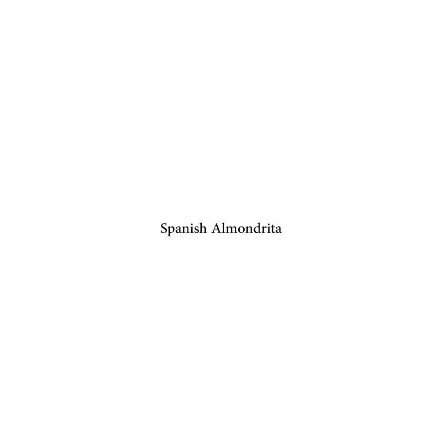 Spanish Almondrita