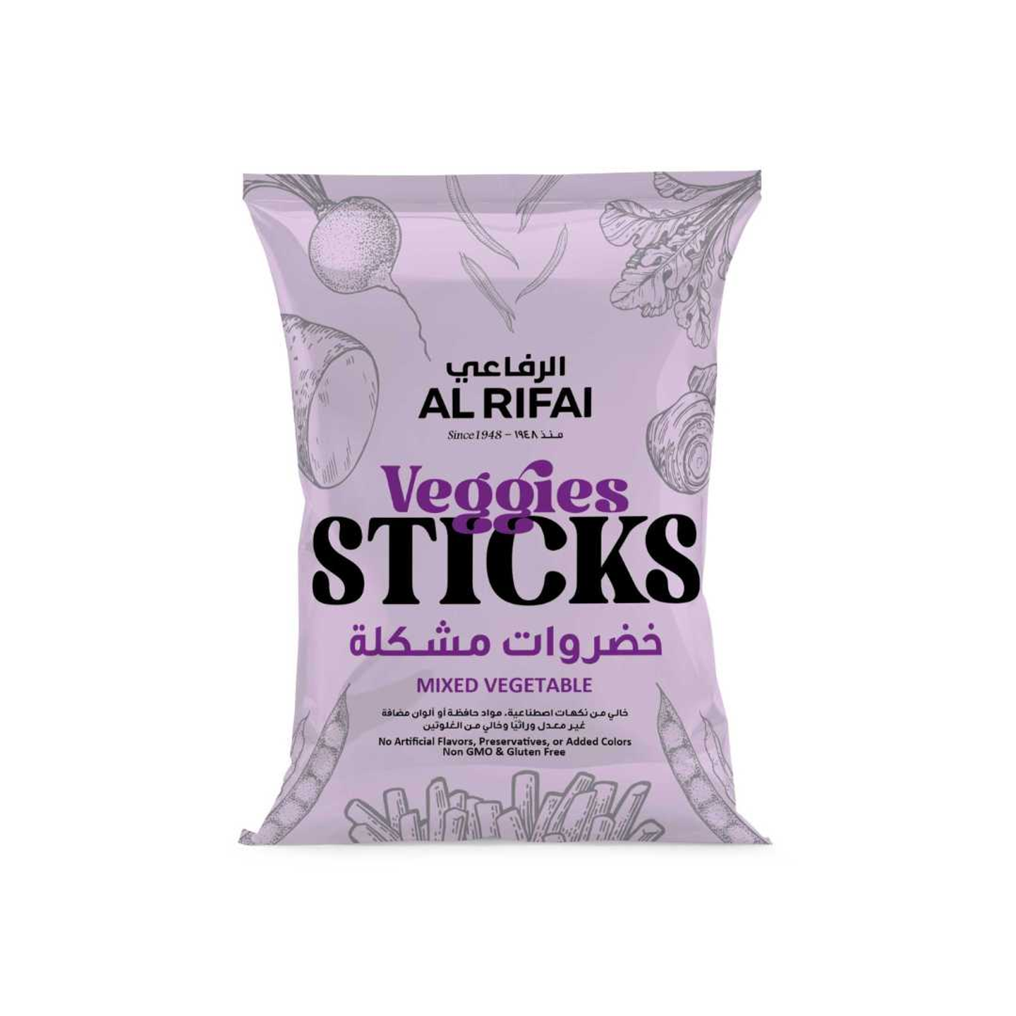 Veggie Sticks Mix 50g