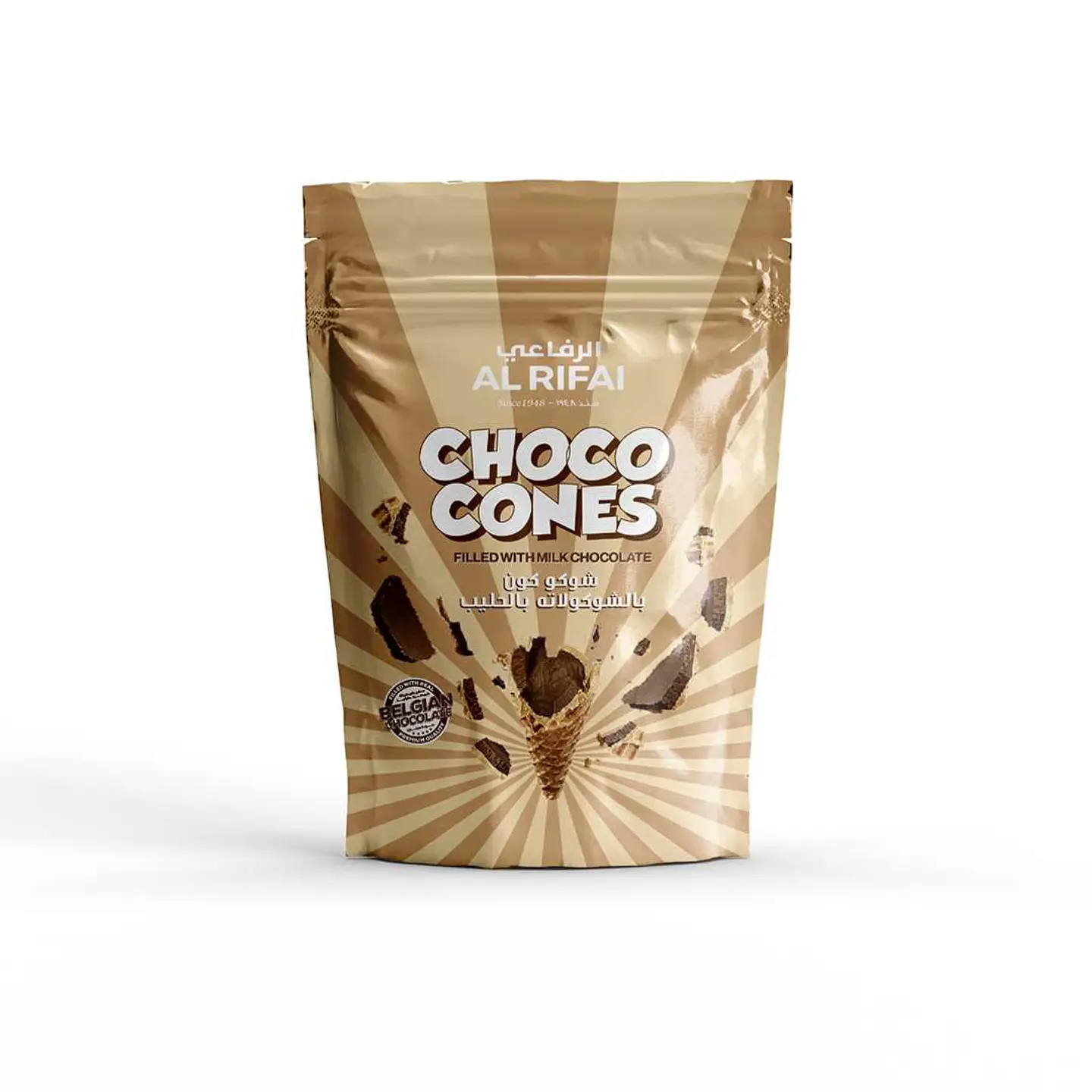 Waffle Cones With Milk Chocolate 120 G