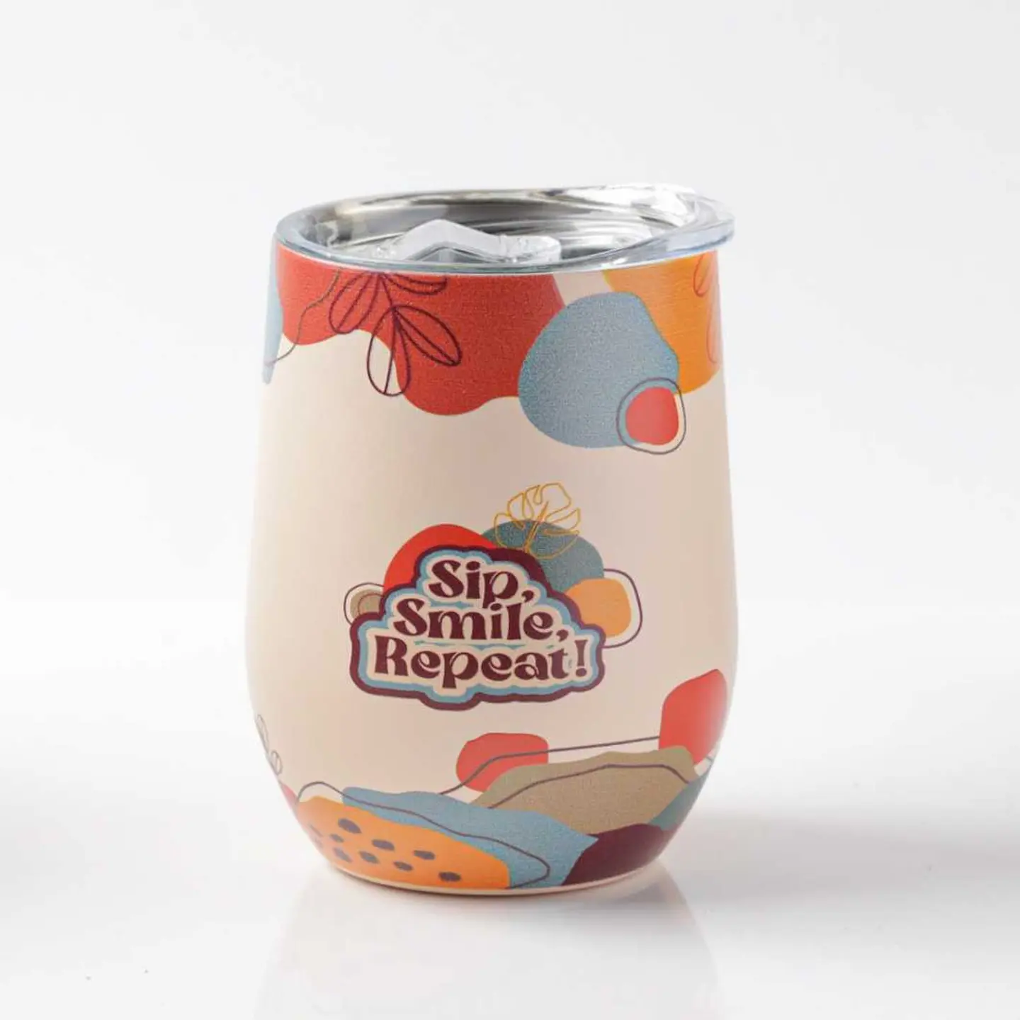 Sip Smile Repeat Tumbler 12 Oz