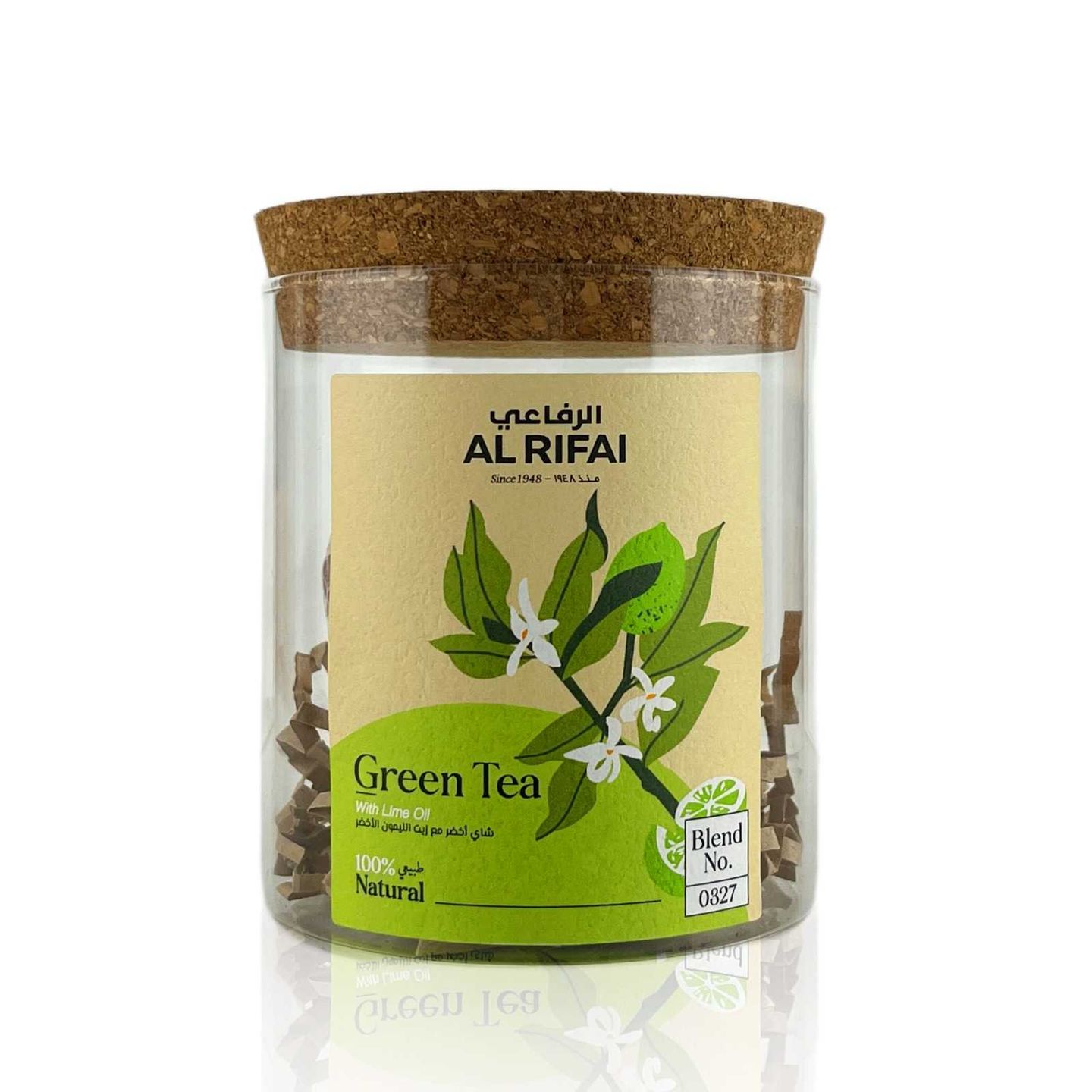 Green Tea Citrus With Natural Lemon Oil 50g