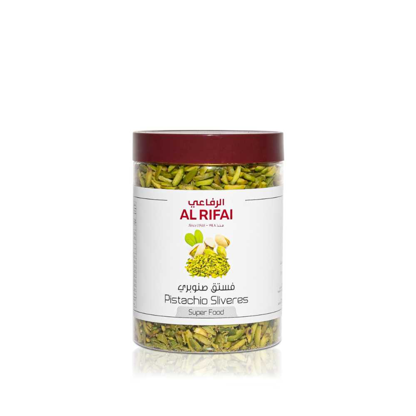 Raw Pistachio Sliced Jar