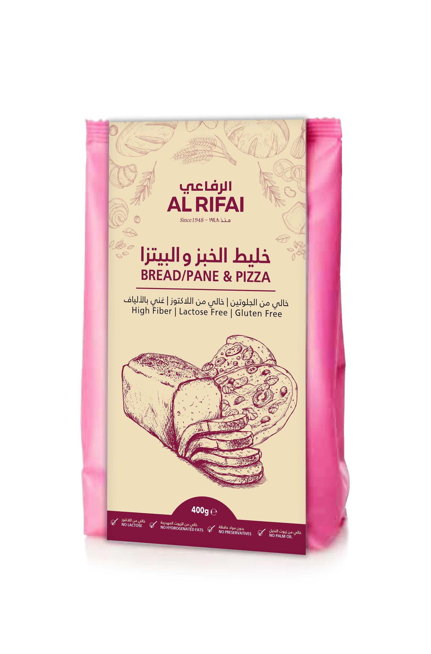 Mix Bread Pizza 400g