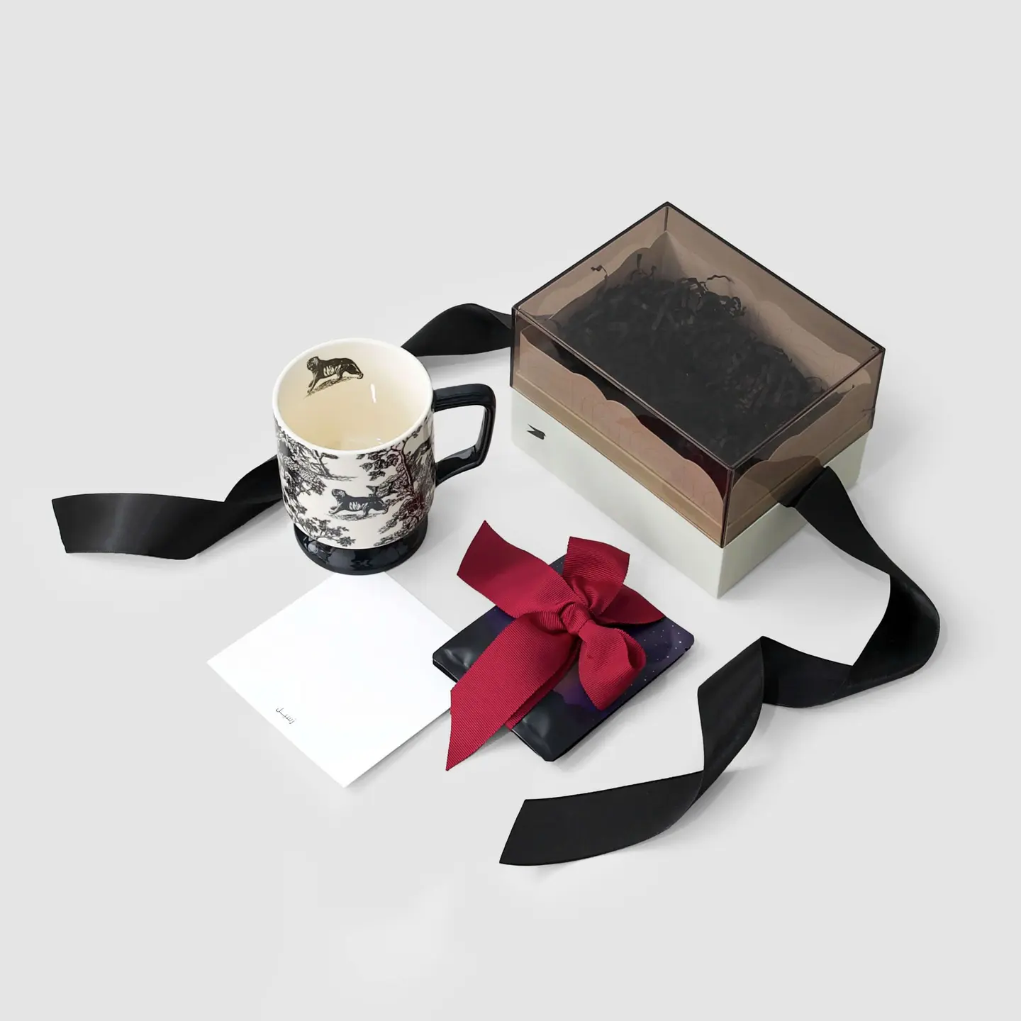 هدية كوب الغابة السوداء وأظرف قهوة