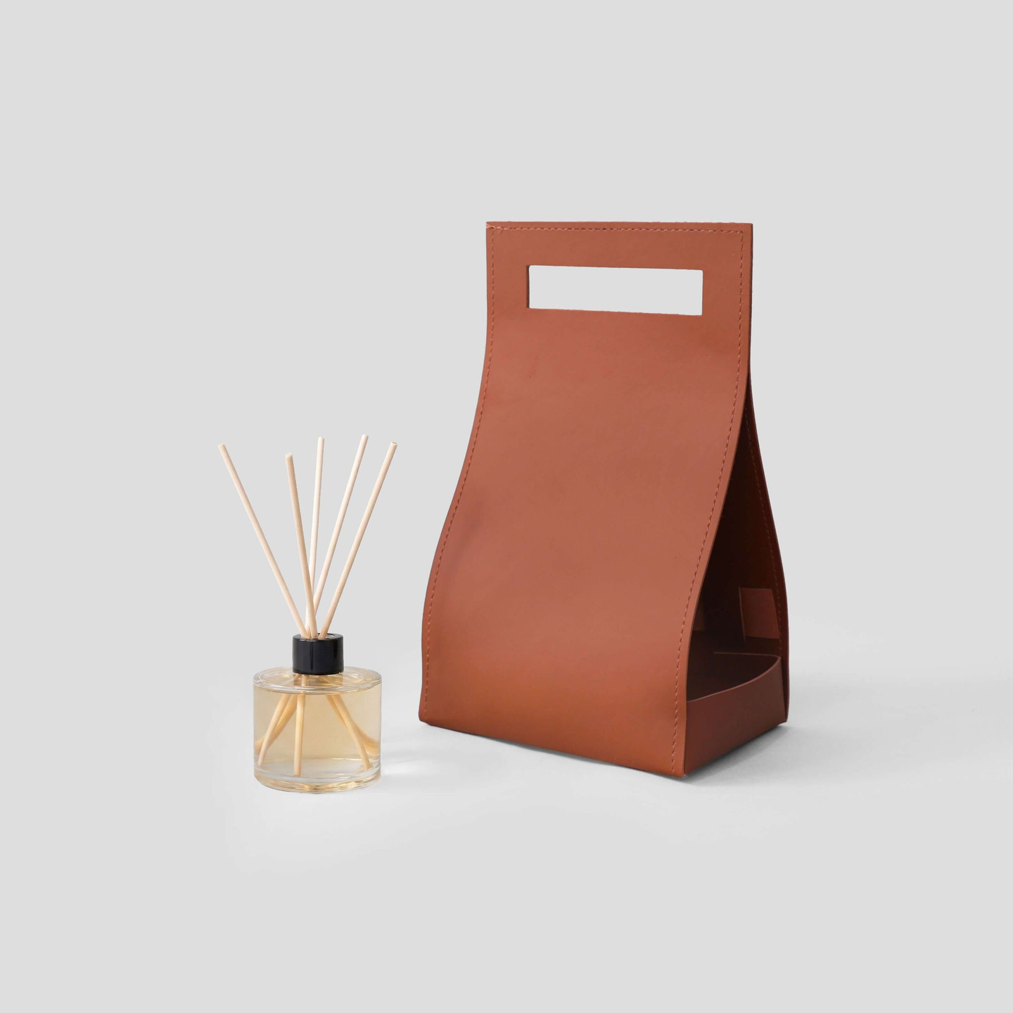 Nasma Leather Wrapped Reed Diffuser