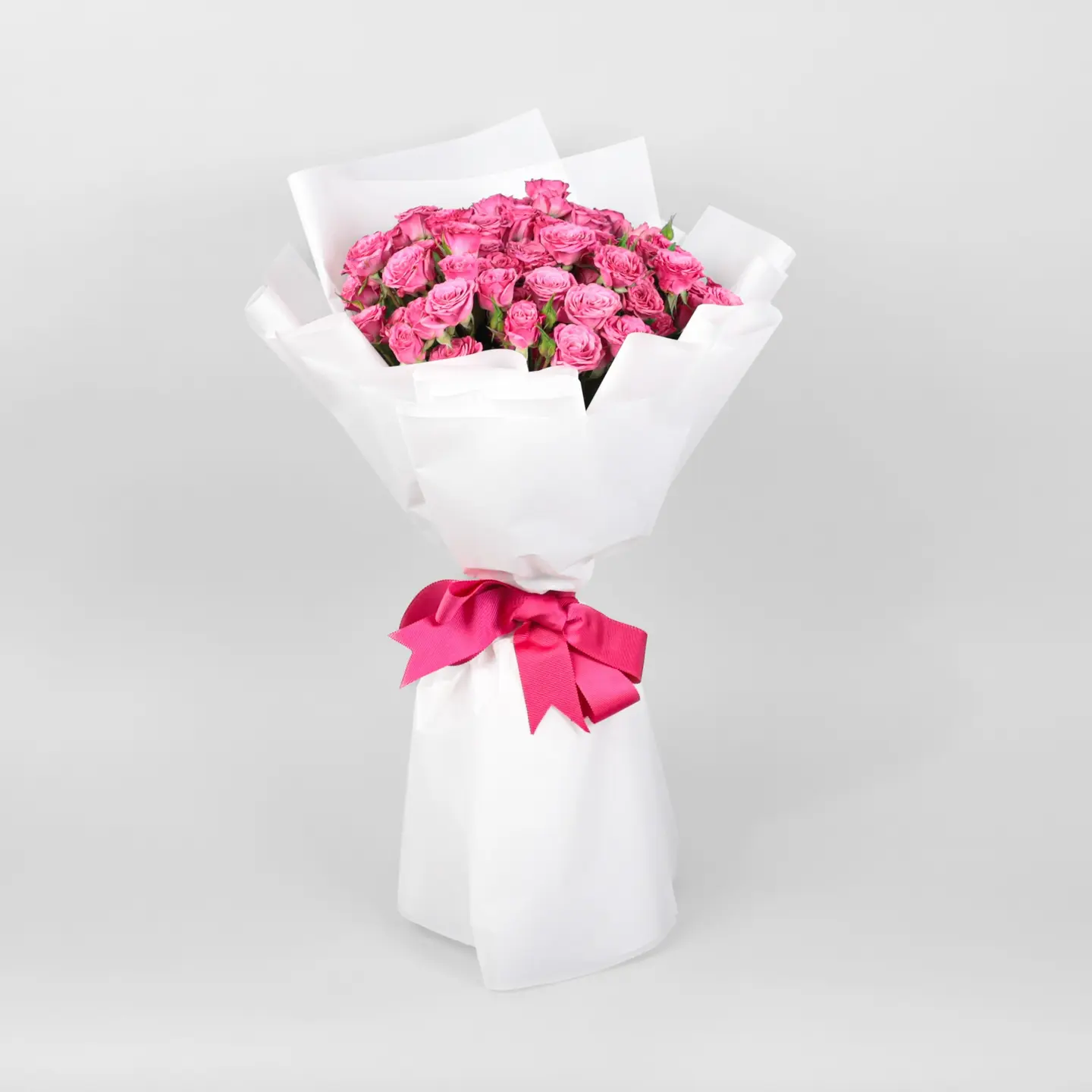 Bouquet 20 Pink Baby Rose Stems