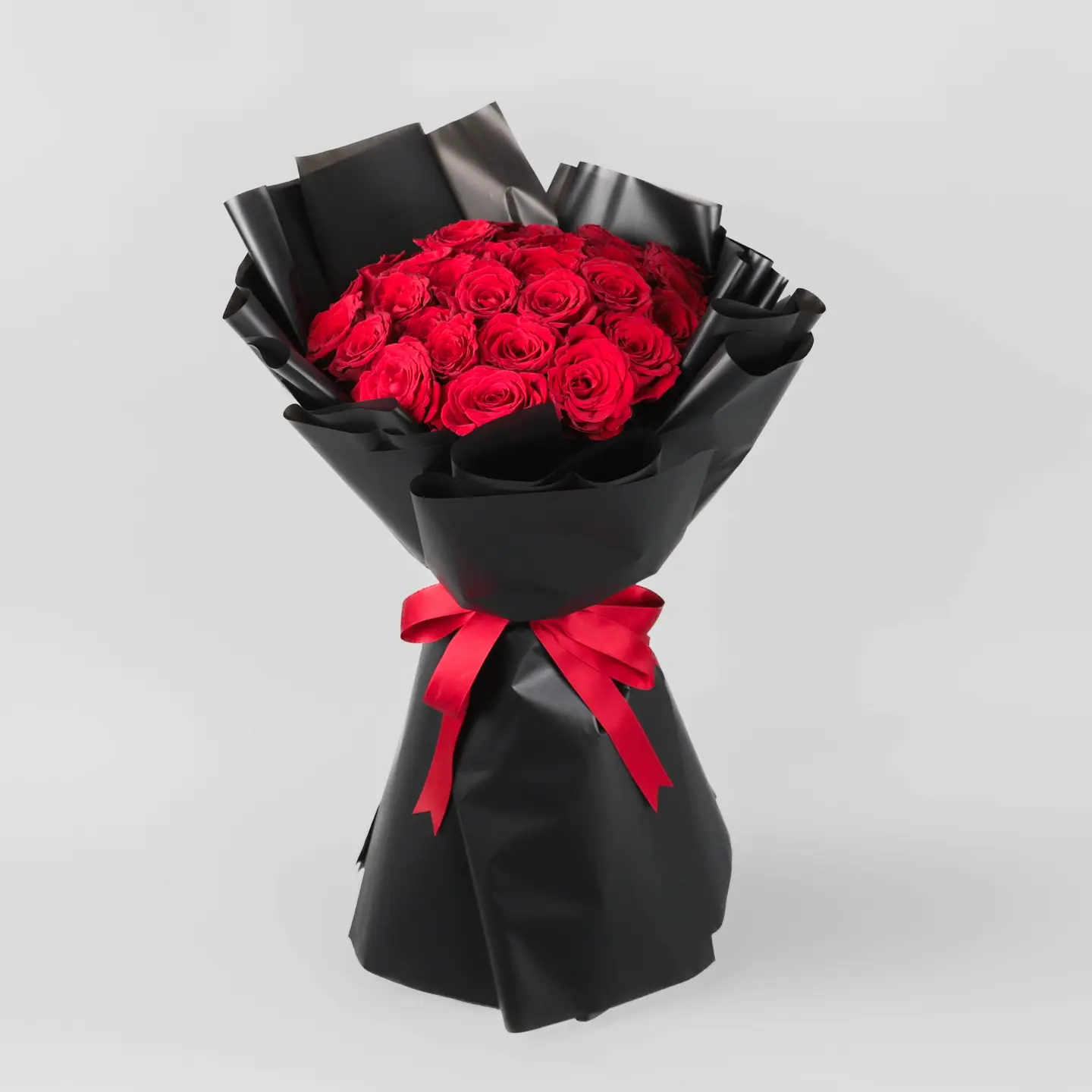Bouquet 20 Red Rose Stems