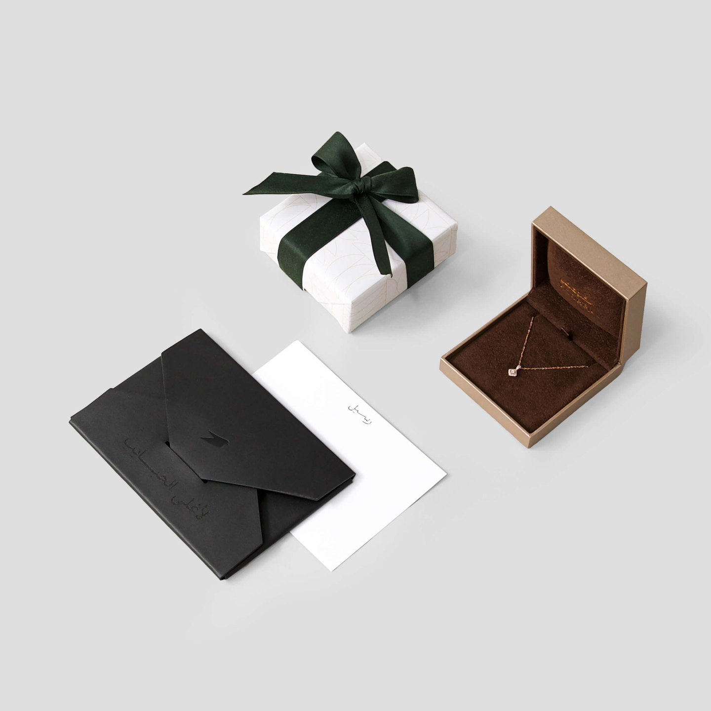 Gift: 18k Rose Gold Security Necklace With A Specific Diamond