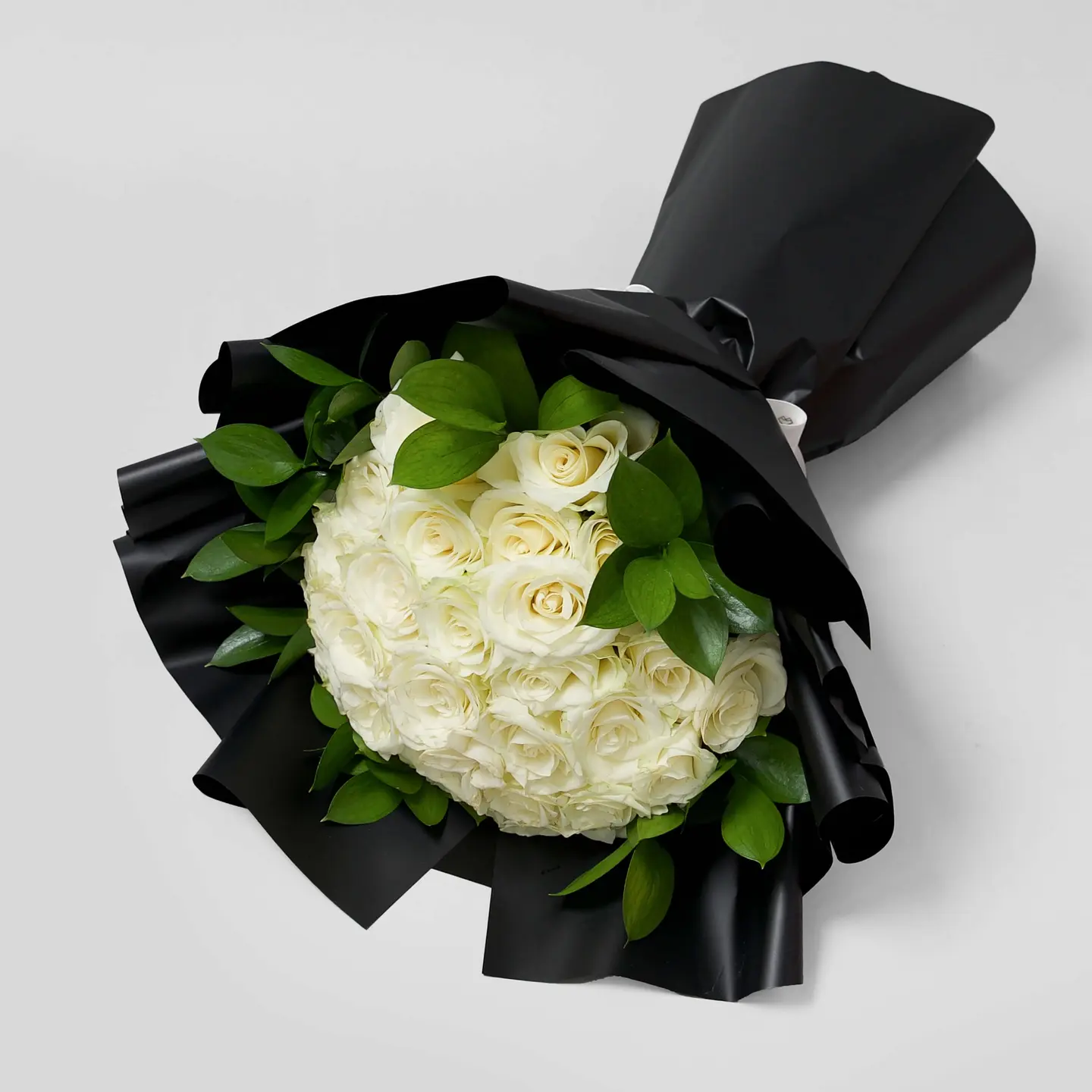 Bouquet 30 White Rose Stems