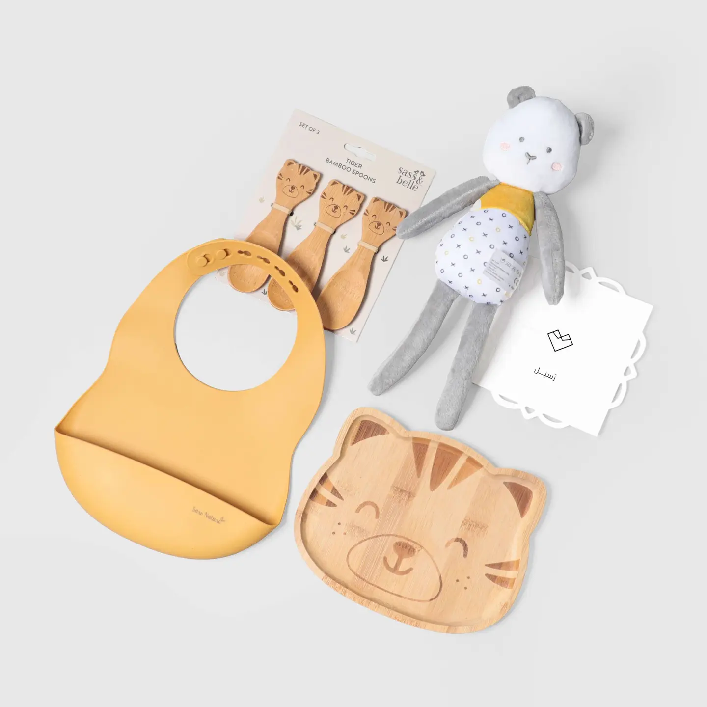 Baby Wooden Feeding Set 6 Months
