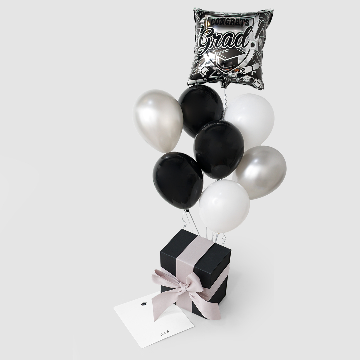 Graduation Gift Boss Hero Mens Watch With Balloon Bouquet