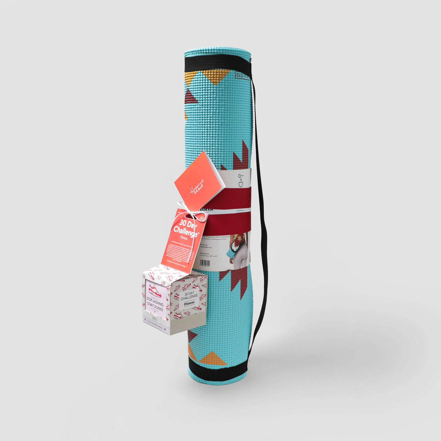 Yoga Mat Gift 30 Day Fitness Challenge